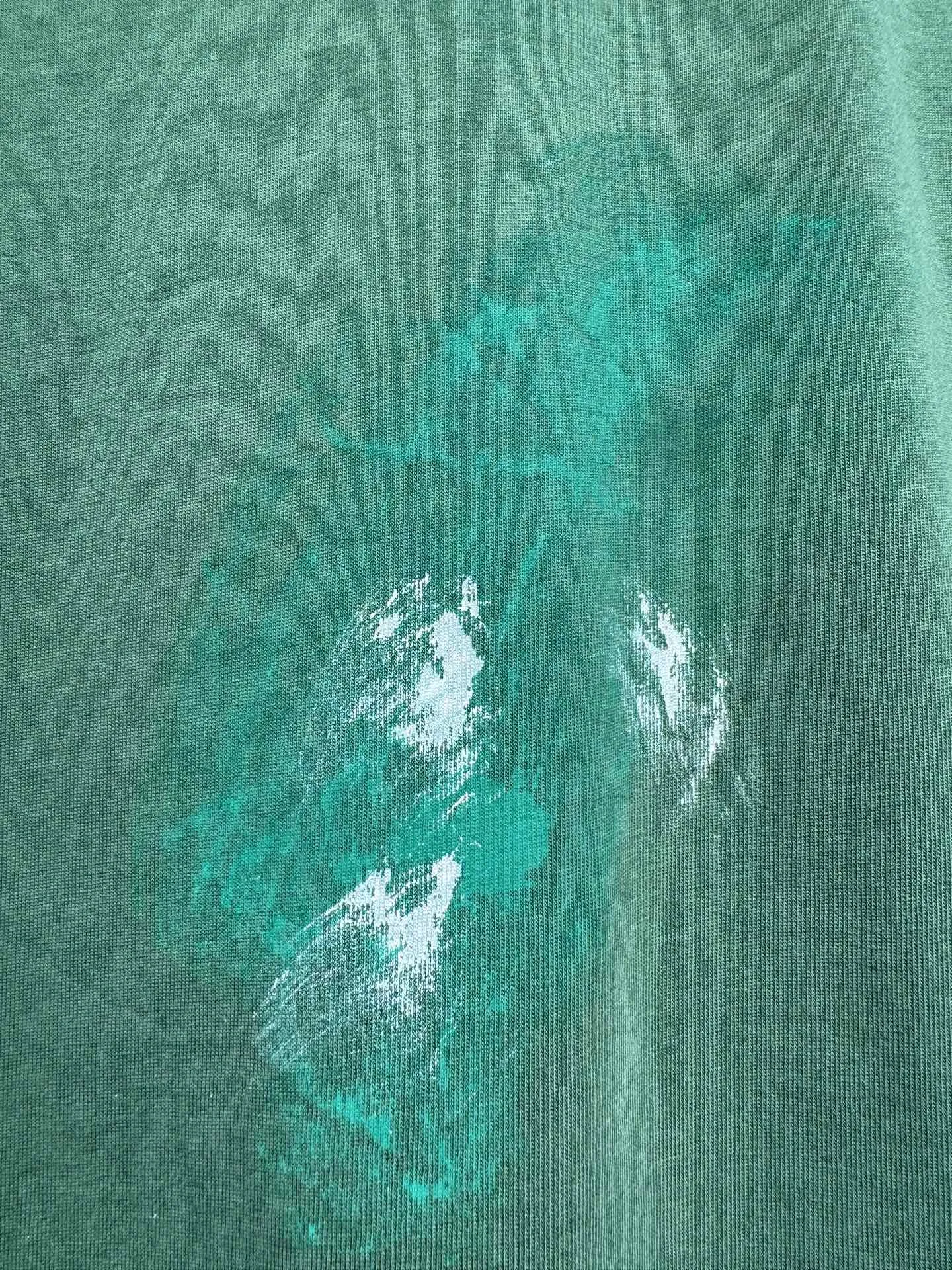 Paint-Splatter Distressed Oversized T-Shirt D17024325 — view 12