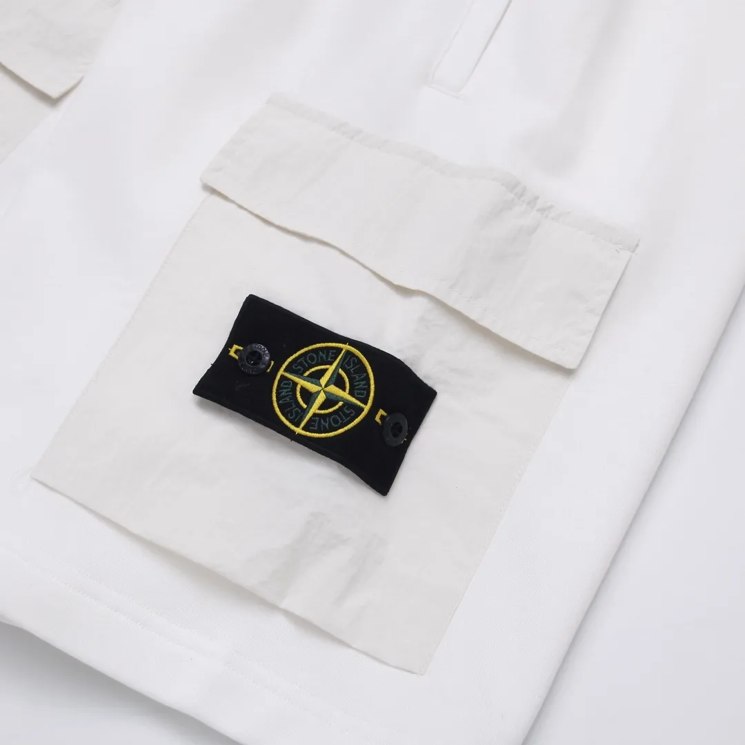 Compass Patch Cargo Sweat Shorts D17012513 — view 5