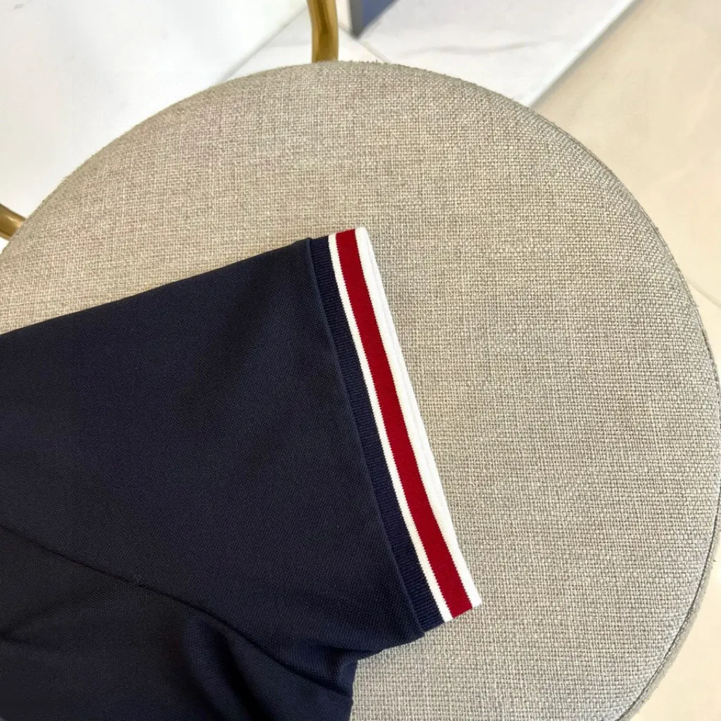 Contrast-Trim Cotton-Blend Polo Shirt D17014448 — view 6