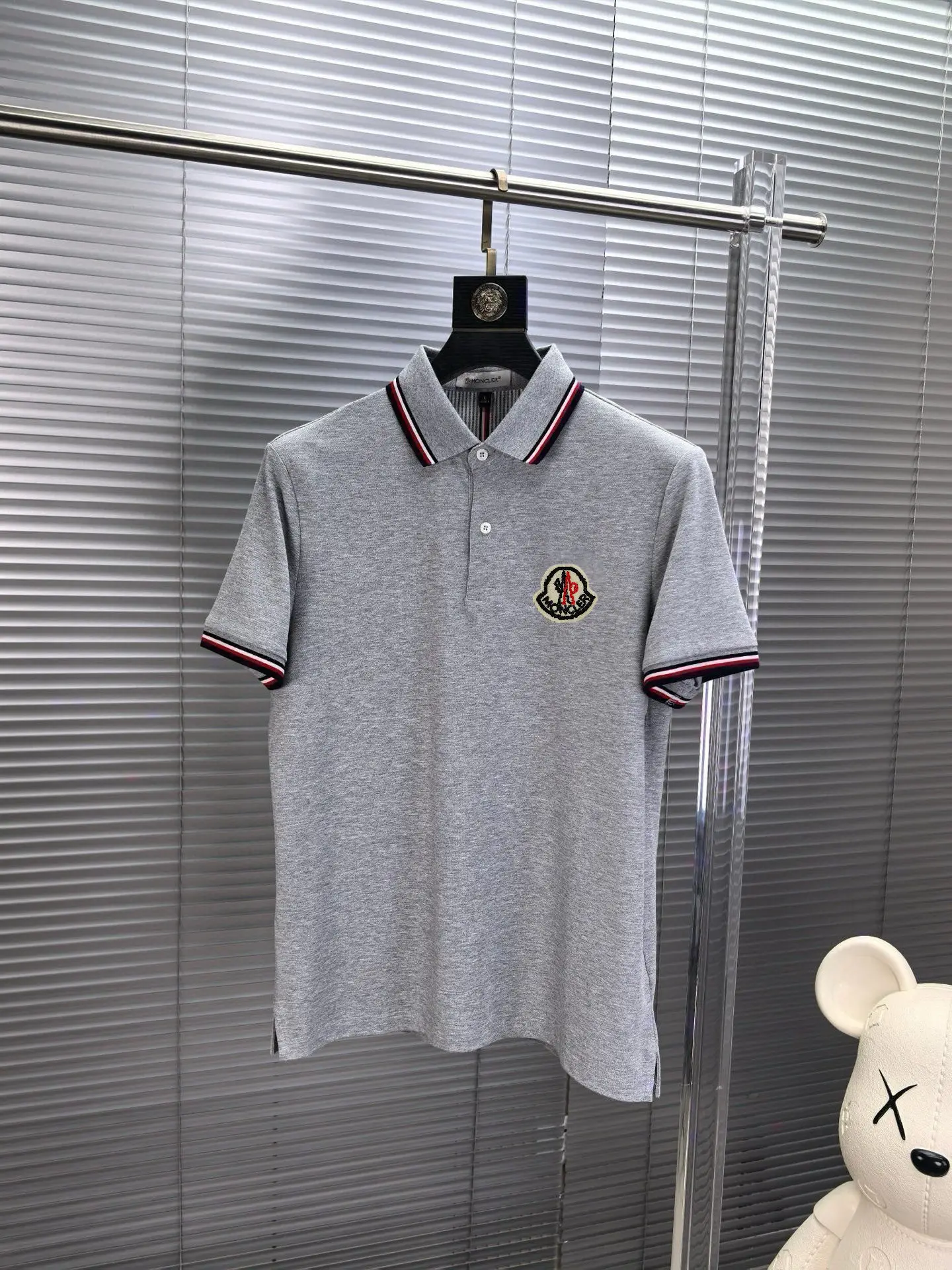 Logo-Appliqué Tipped Cotton-Blend Polo Shirt D17014482