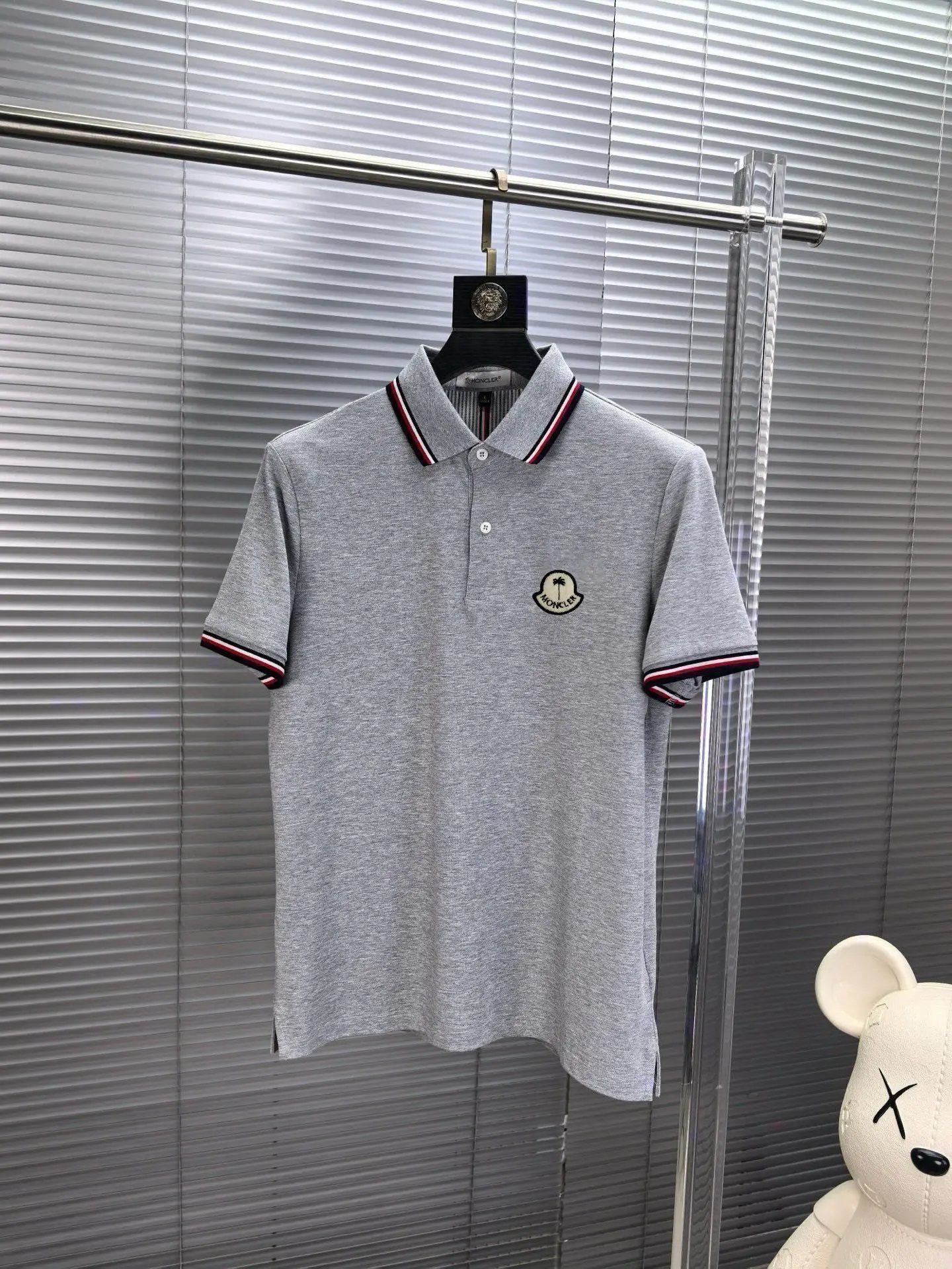 Logo-Patch Cotton-Blend Polo Shirt D17014476