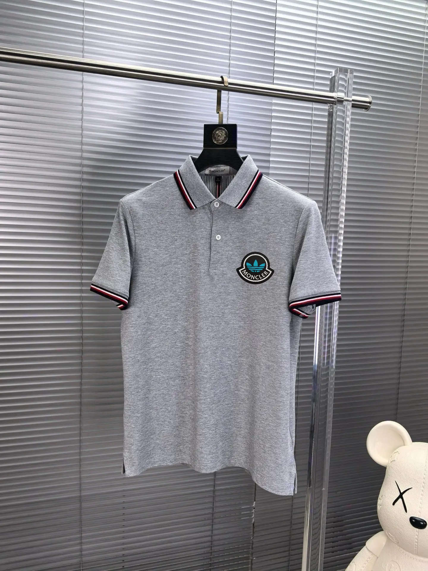 Logo-Patch Cotton-Blend Polo Shirt D17014491