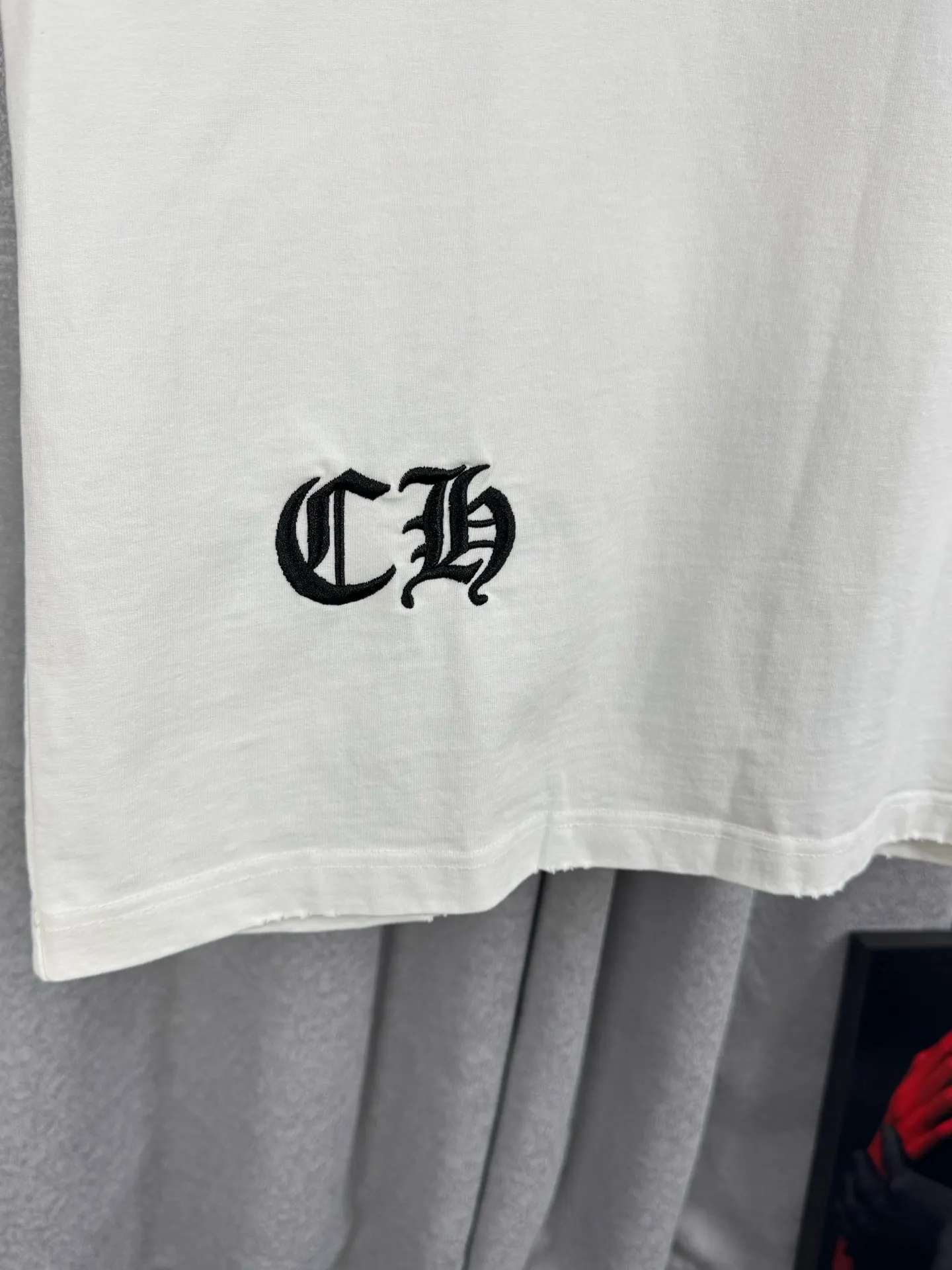 Chrome Hearts Acid-Wash Embroidered T-Shirt D17019551 — view 8