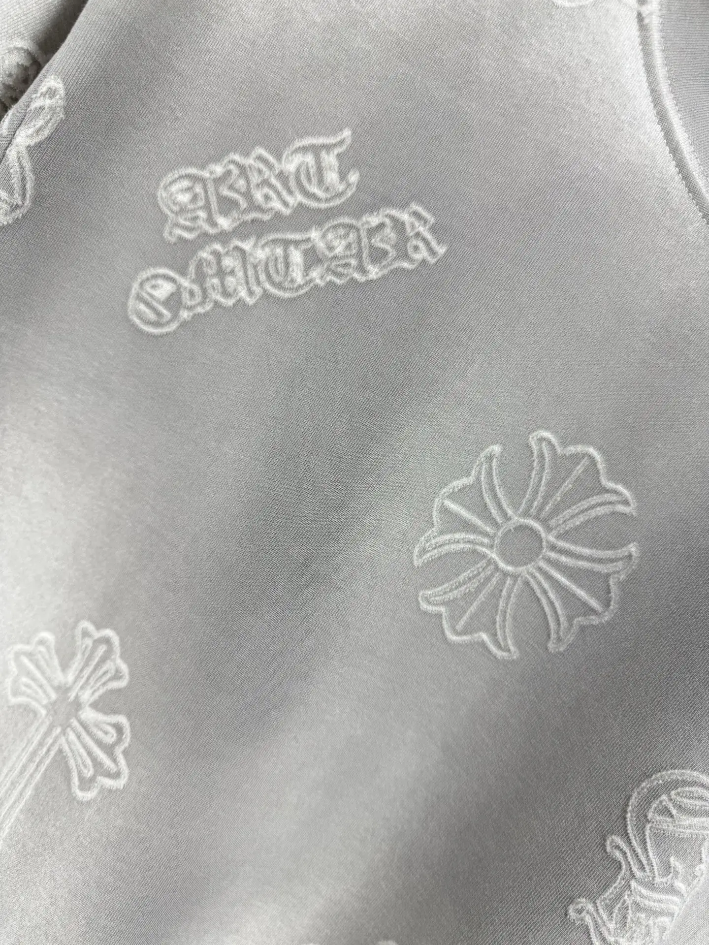 Acid-Wash Laser-Cut Cross T-Shirt D17019553 — view 7
