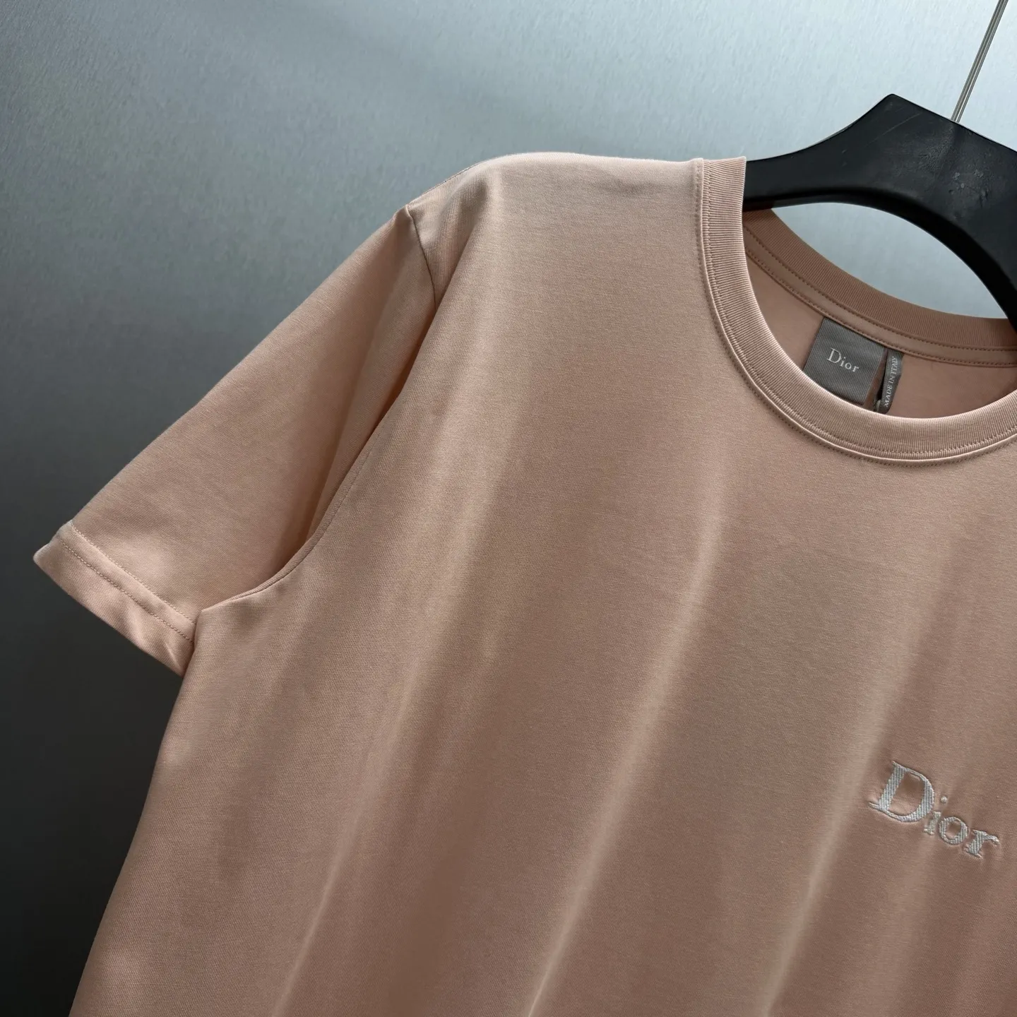 Logo-Embroidered Cotton-Jersey T-Shirt D17014578 — view 2