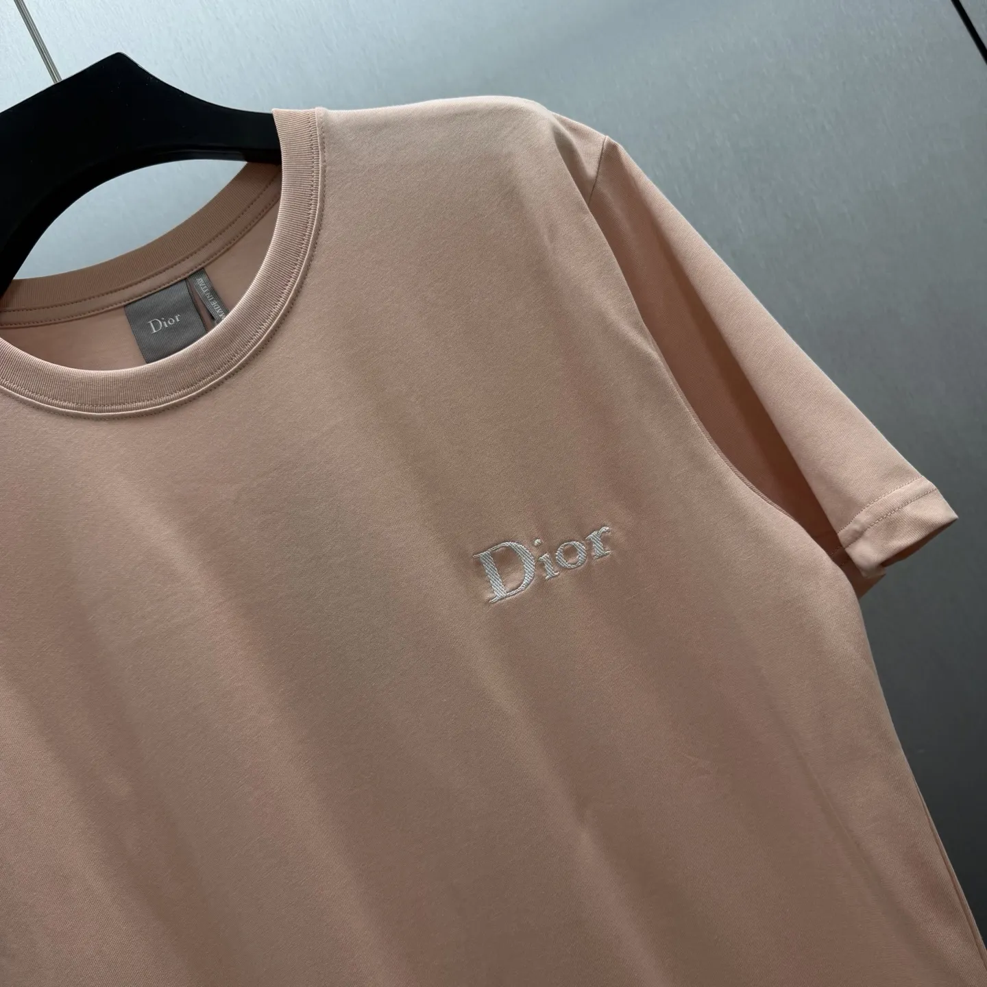Logo-Embroidered Cotton-Jersey T-Shirt D17014578 — view 3