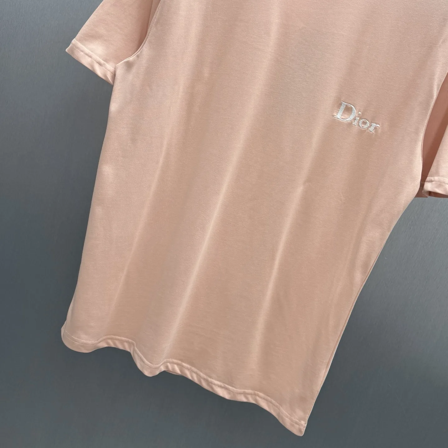 Logo-Embroidered Cotton-Jersey T-Shirt D17014578 — view 6
