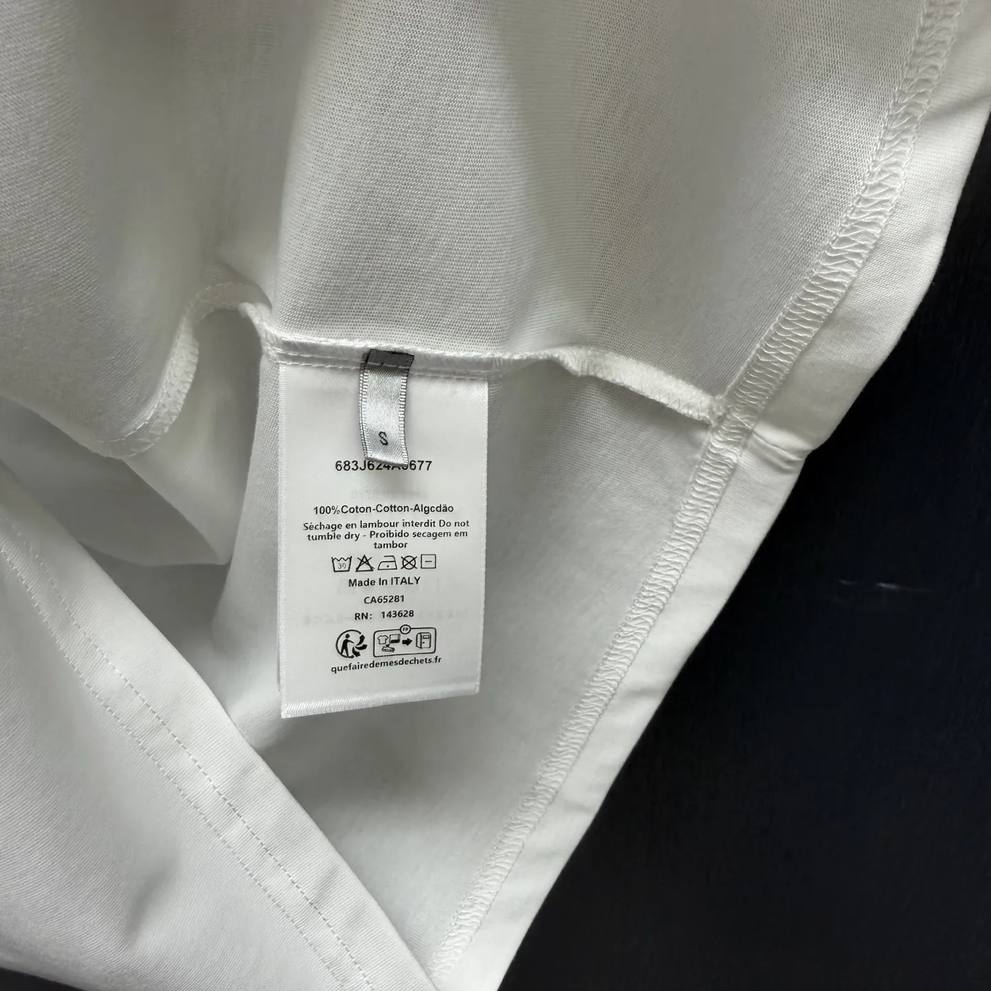 Logo-Embroidered Cotton-Jersey T-Shirt D17014577 — view 8