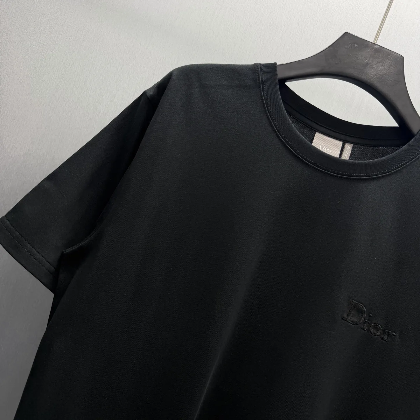 Logo-Embroidered Cotton-Jersey T-Shirt D17014575 — view 2