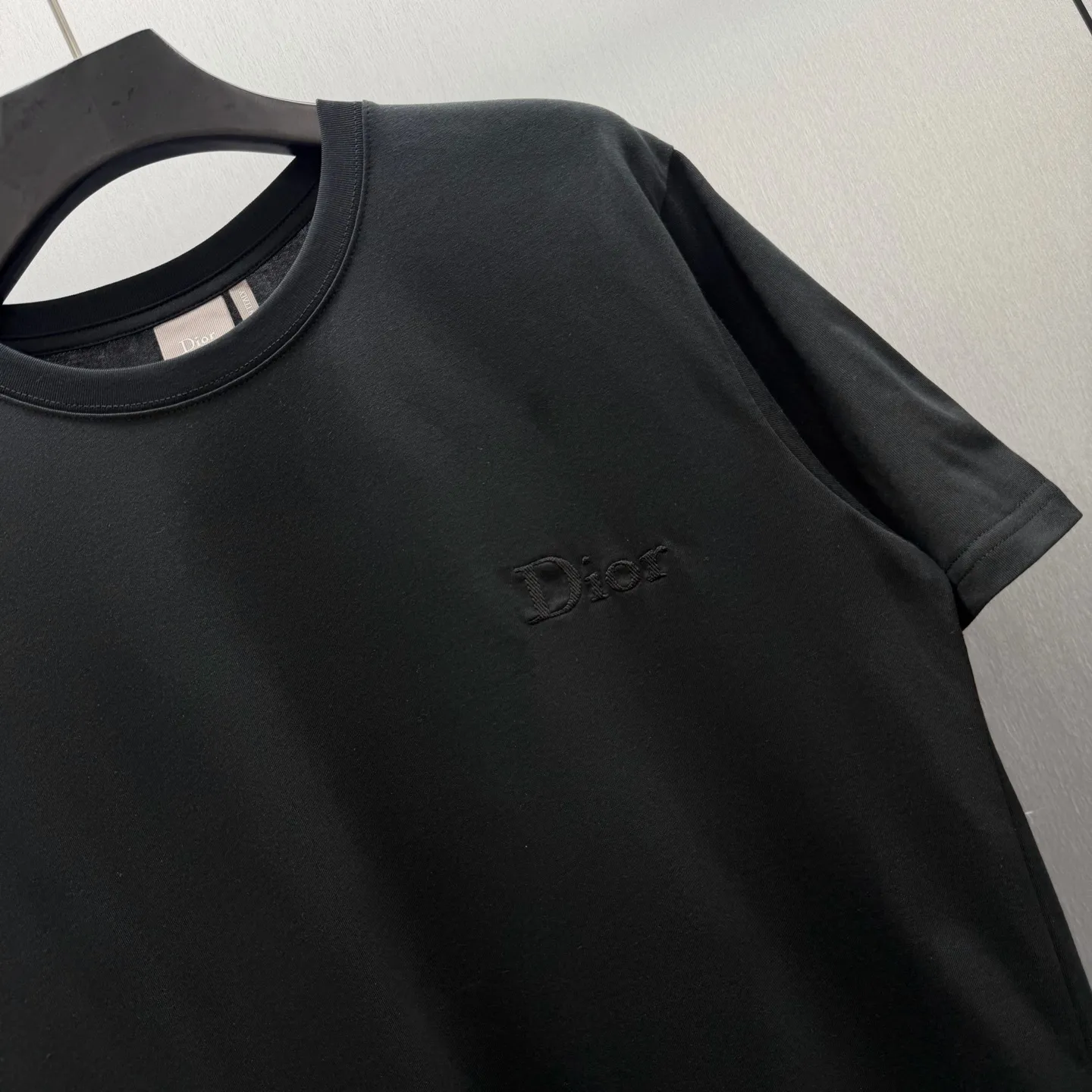 Logo-Embroidered Cotton-Jersey T-Shirt D17014575 — view 3