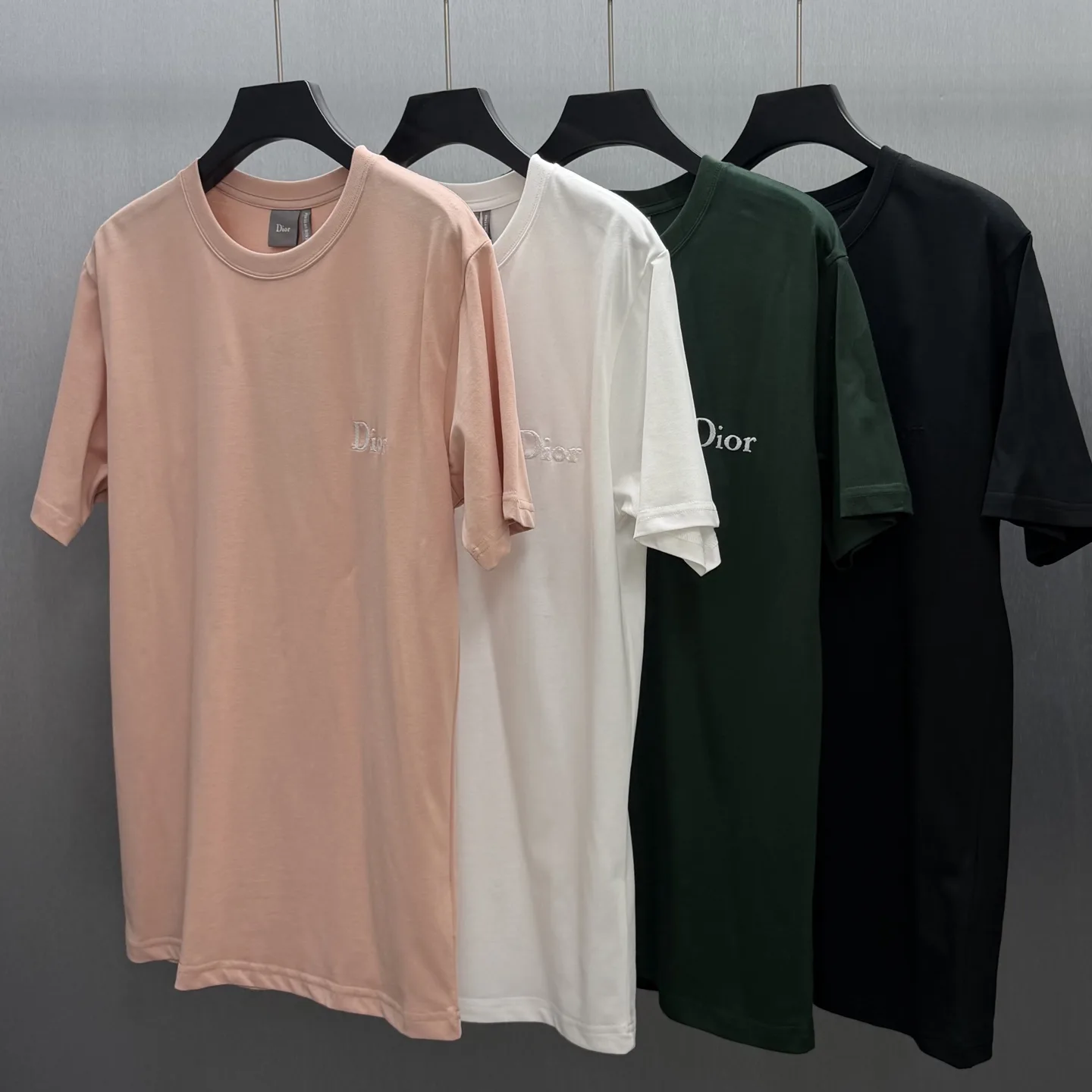 Logo-Embroidered Cotton-Jersey T-Shirt D17014575 — view 9
