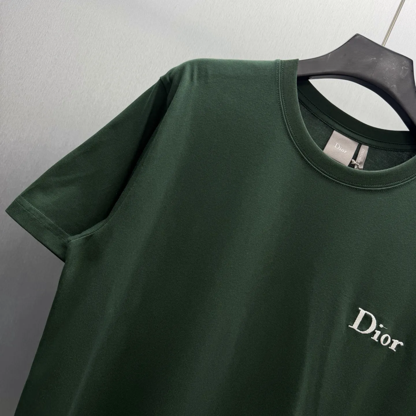 Logo Embroidered Cotton Jersey T-Shirt D17014576 — view 2