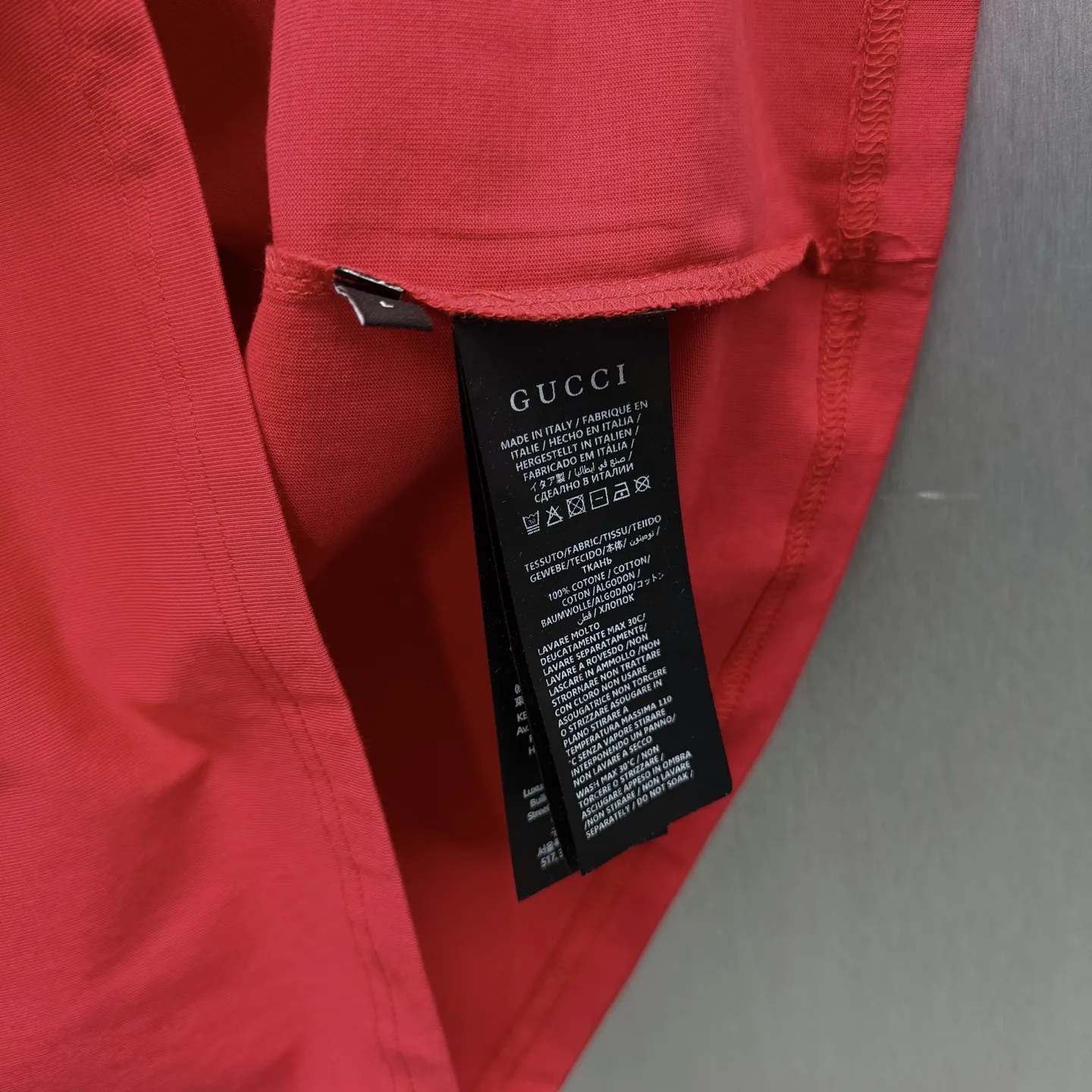 Logo Print Silk-Blend Jersey T-Shirt D17014583 — view 8