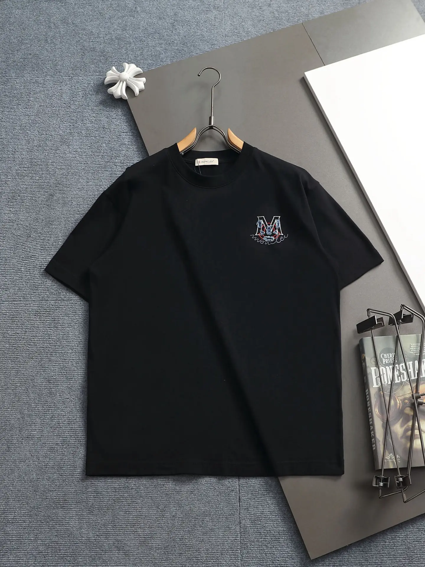 Logo-Embroidered Cotton-Jersey T-Shirt D17514595