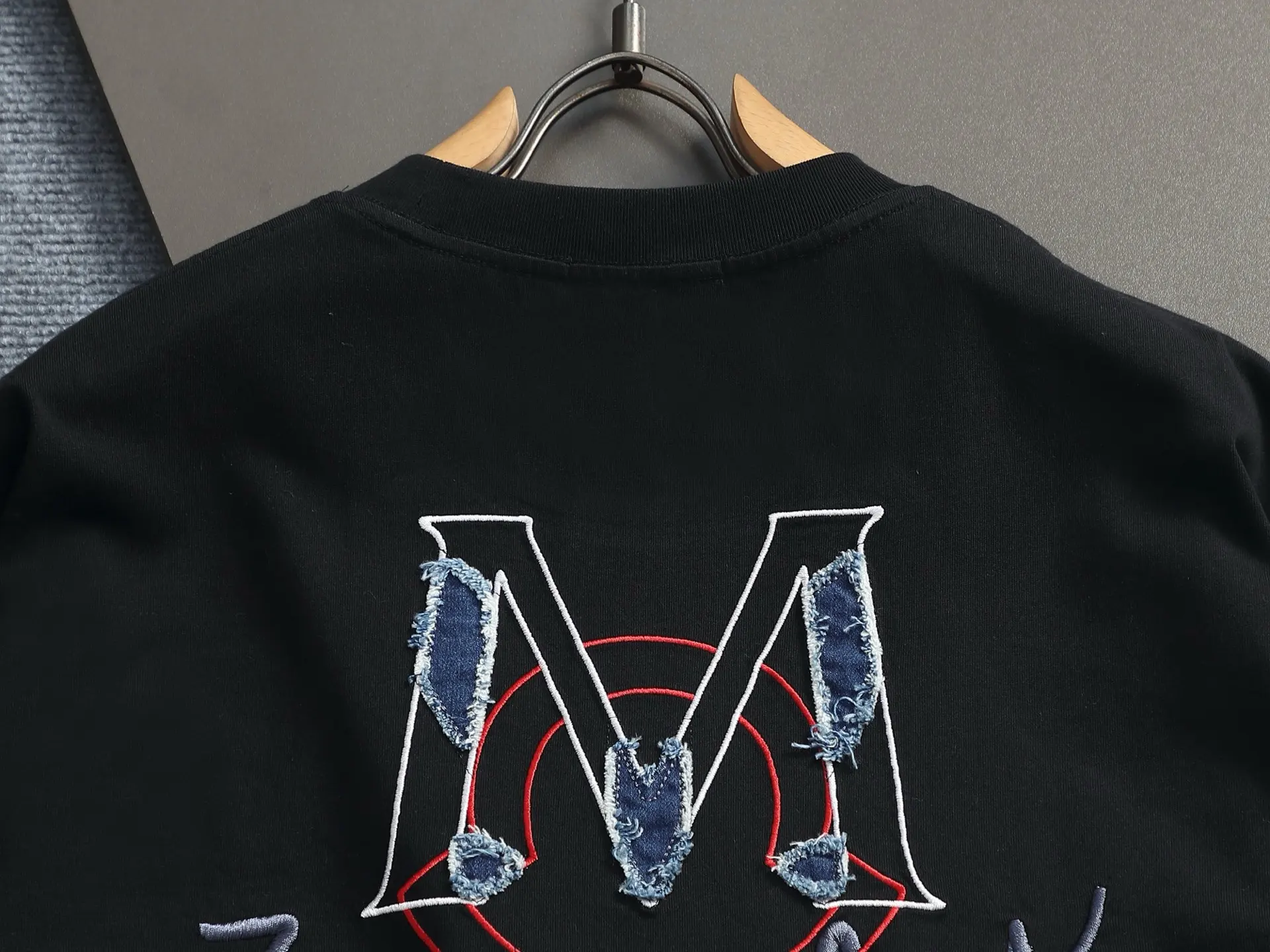 Logo-Embroidered Cotton-Jersey T-Shirt D17514595 — view 11