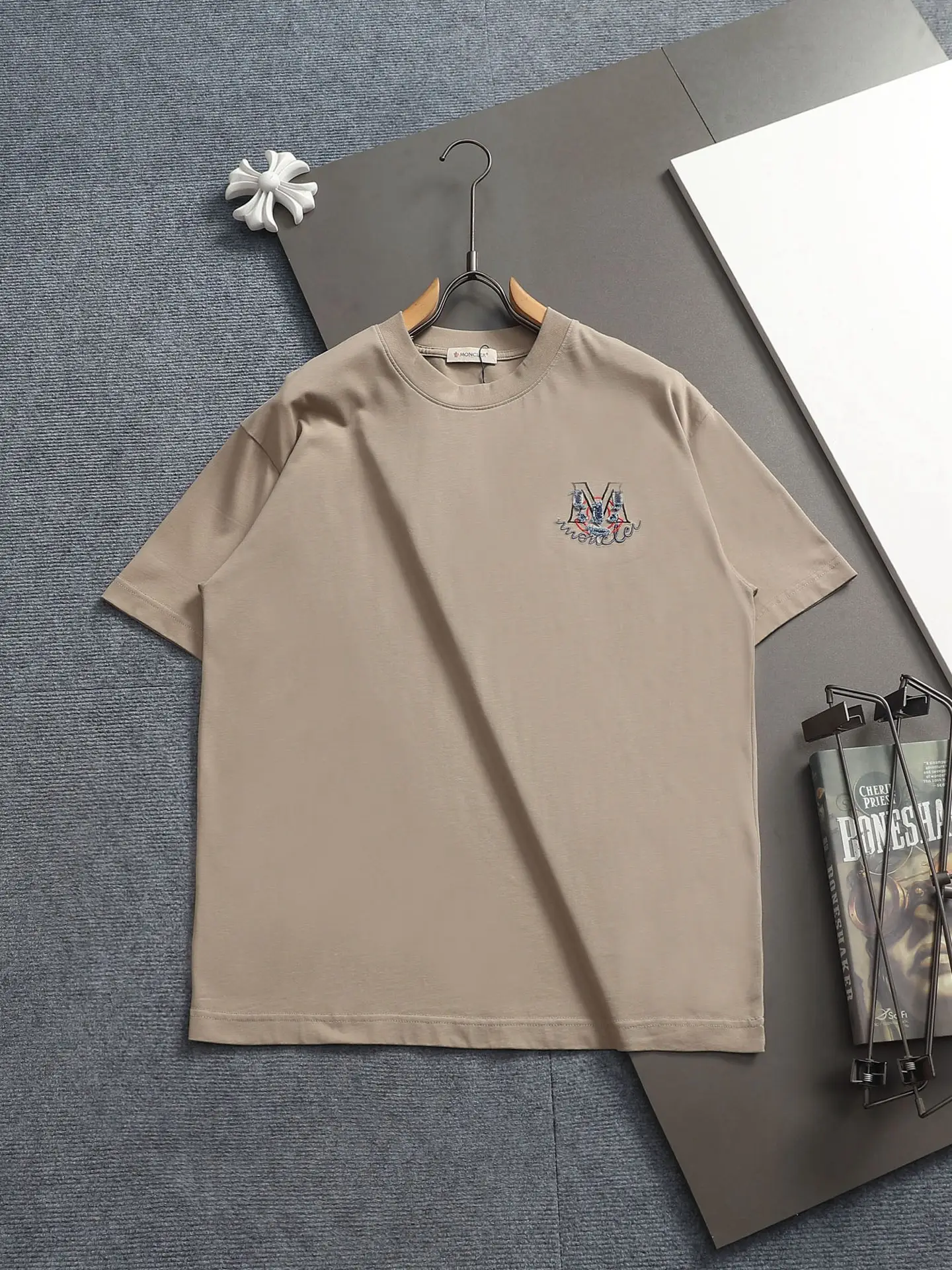 Logo-Embroidered Cotton-Jersey T-Shirt D17514594
