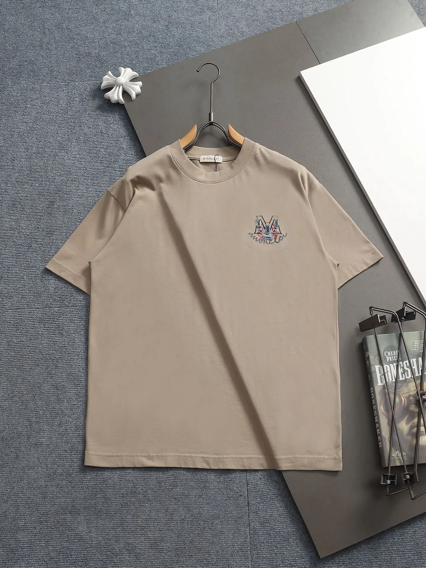 Logo-Embroidered Cotton-Jersey T-Shirt D17514594