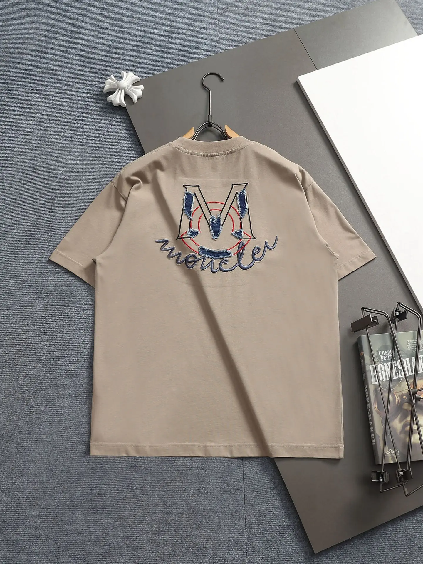 Logo-Embroidered Cotton-Jersey T-Shirt D17514594 — view 2