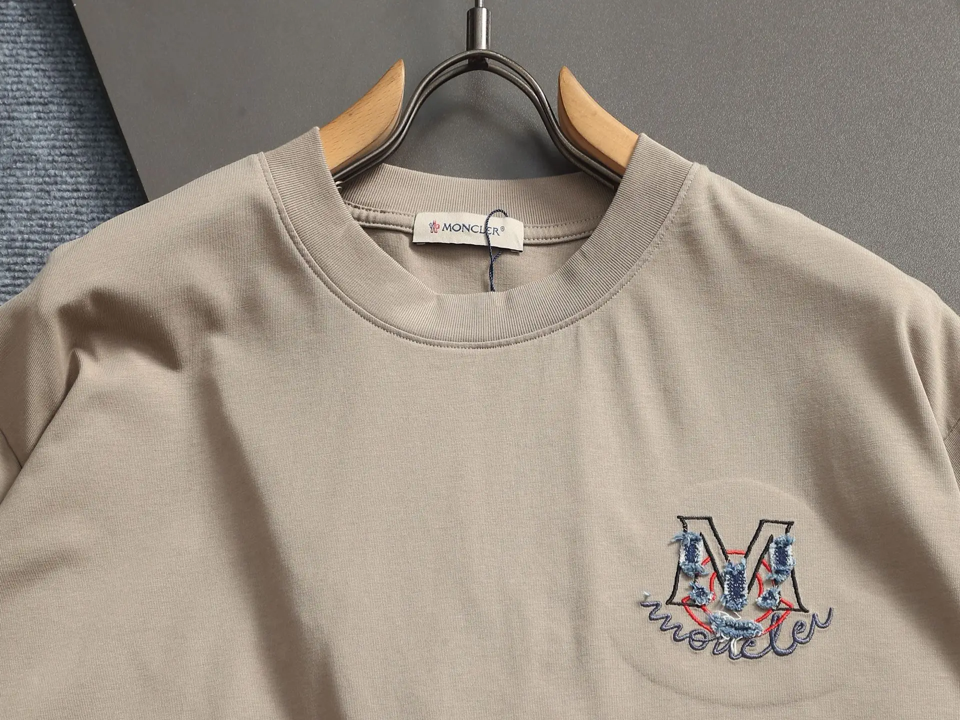 Logo-Embroidered Cotton-Jersey T-Shirt D17514594 — view 3