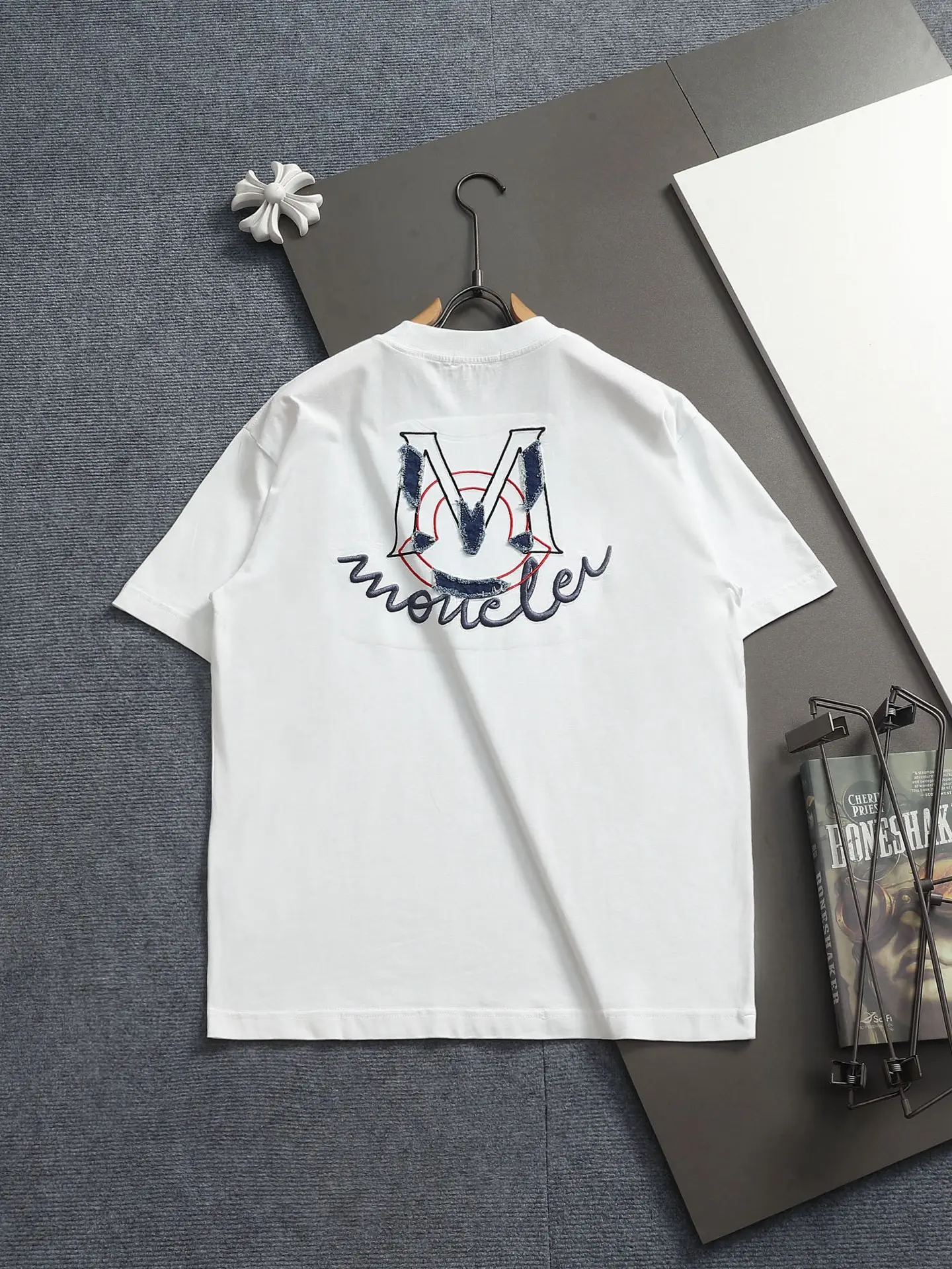 Logo-Embroidered Cotton-Jersey T-Shirt D17514593 — view 2