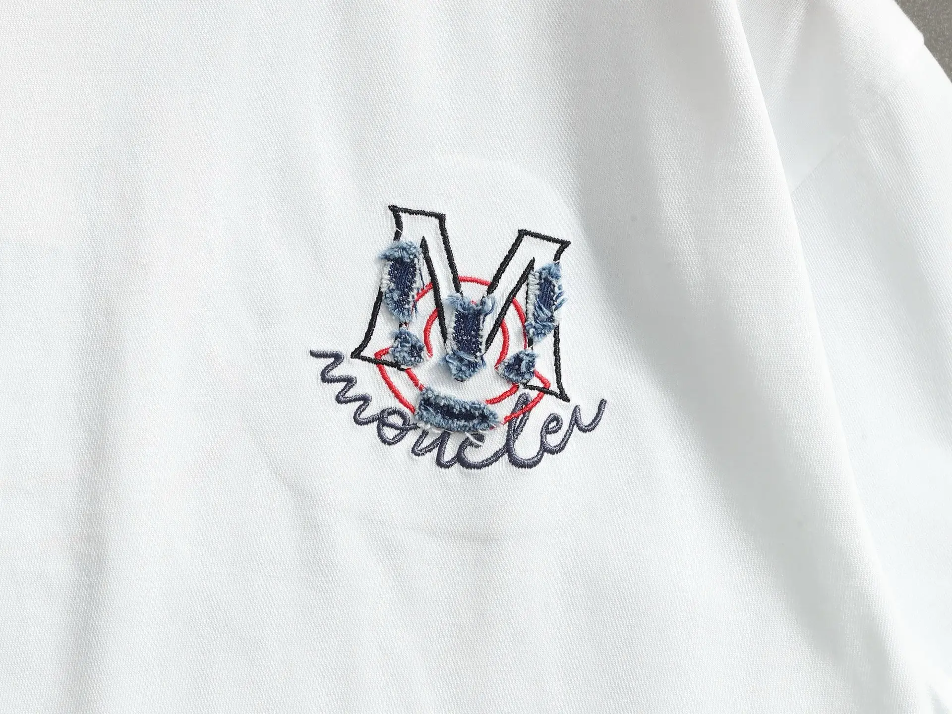 Logo-Embroidered Cotton-Jersey T-Shirt D17514593 — view 5