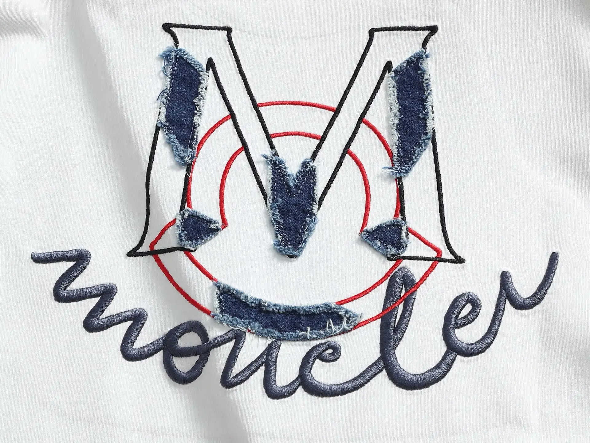 Logo-Embroidered Cotton-Jersey T-Shirt D17514593 — view 10