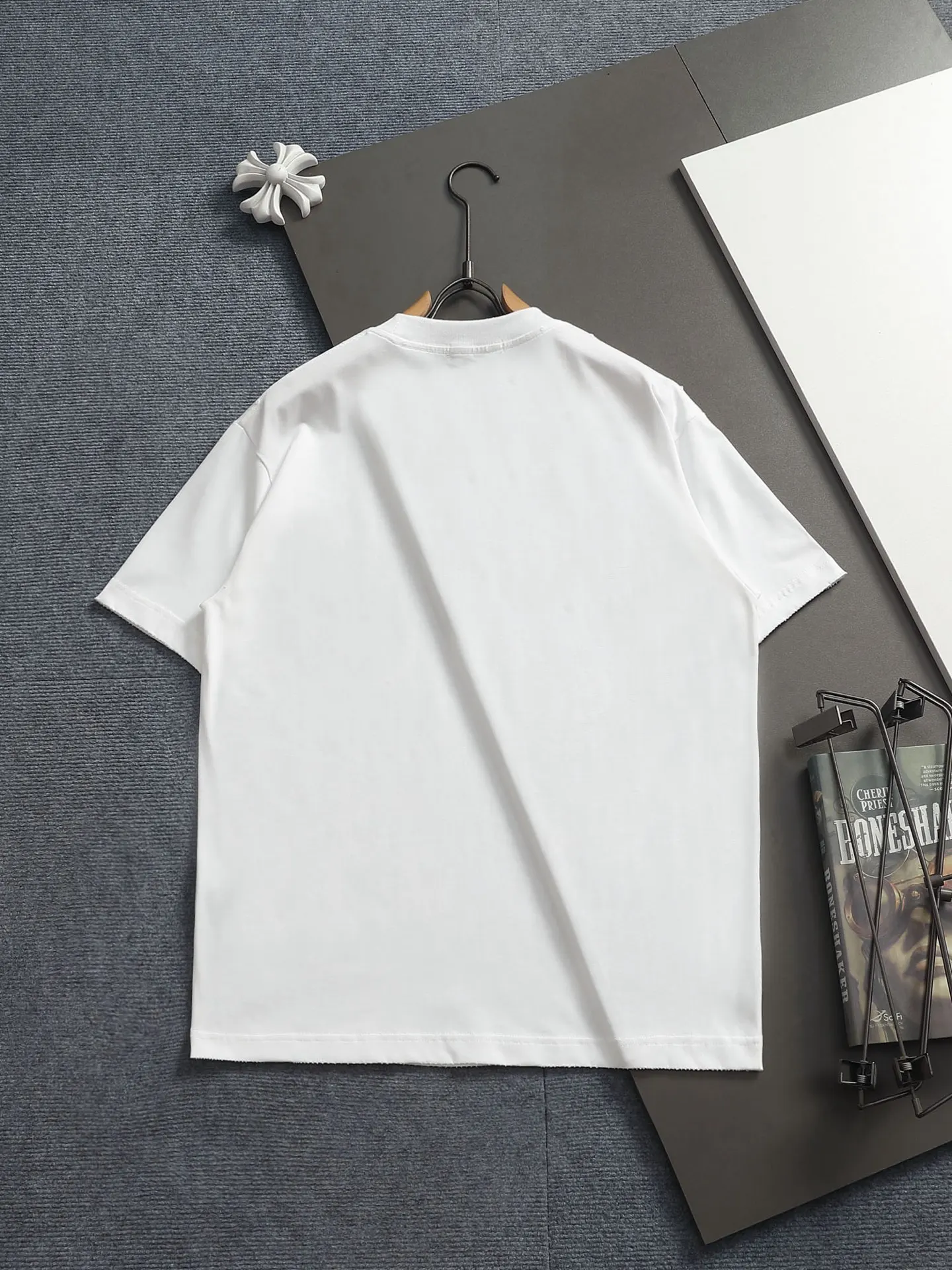 Logo-Embroidered Cotton-Jersey T-Shirt D17514598 — view 2