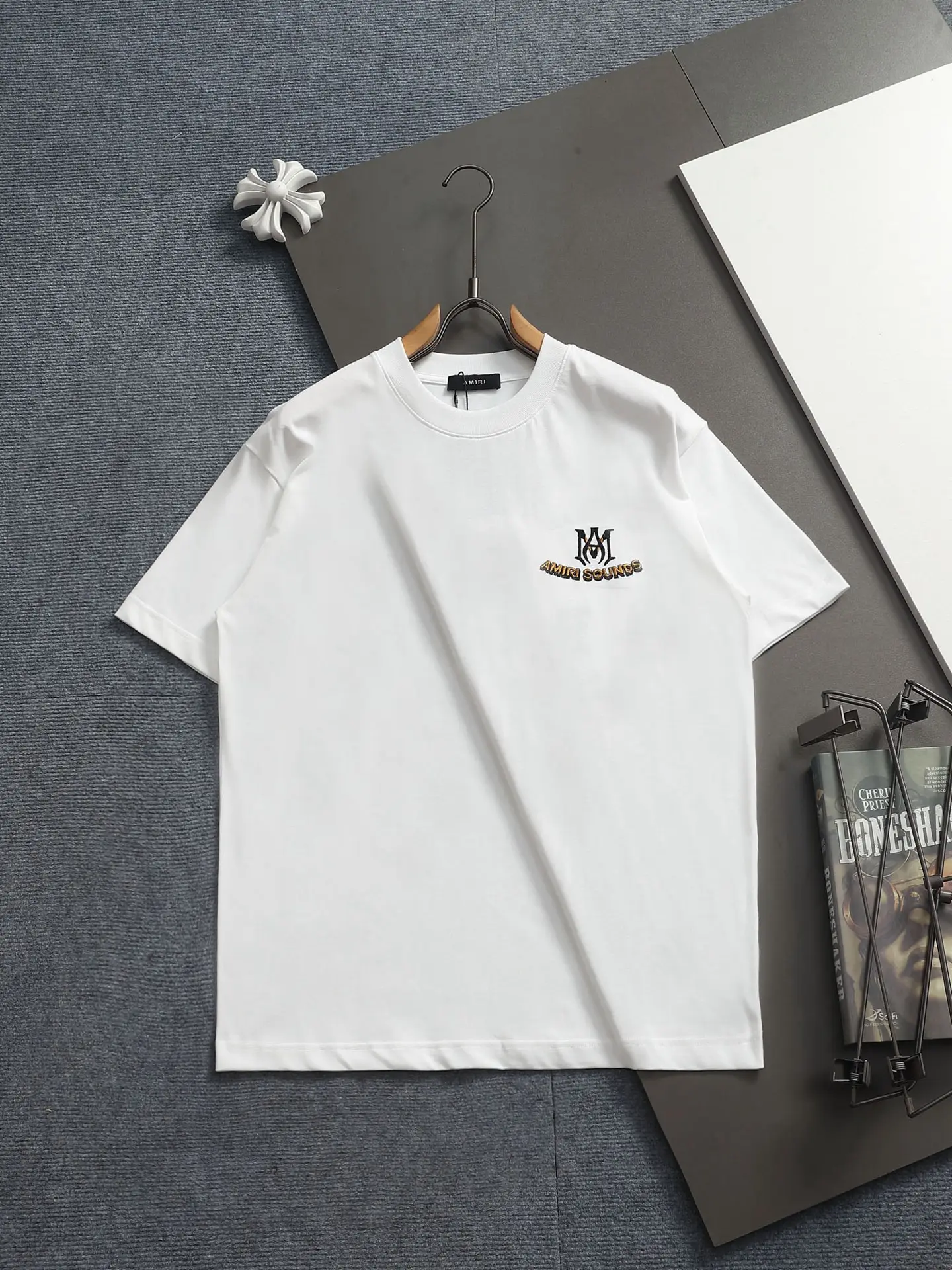 Amiri Sounds Logo Cotton T-Shirt D17514602