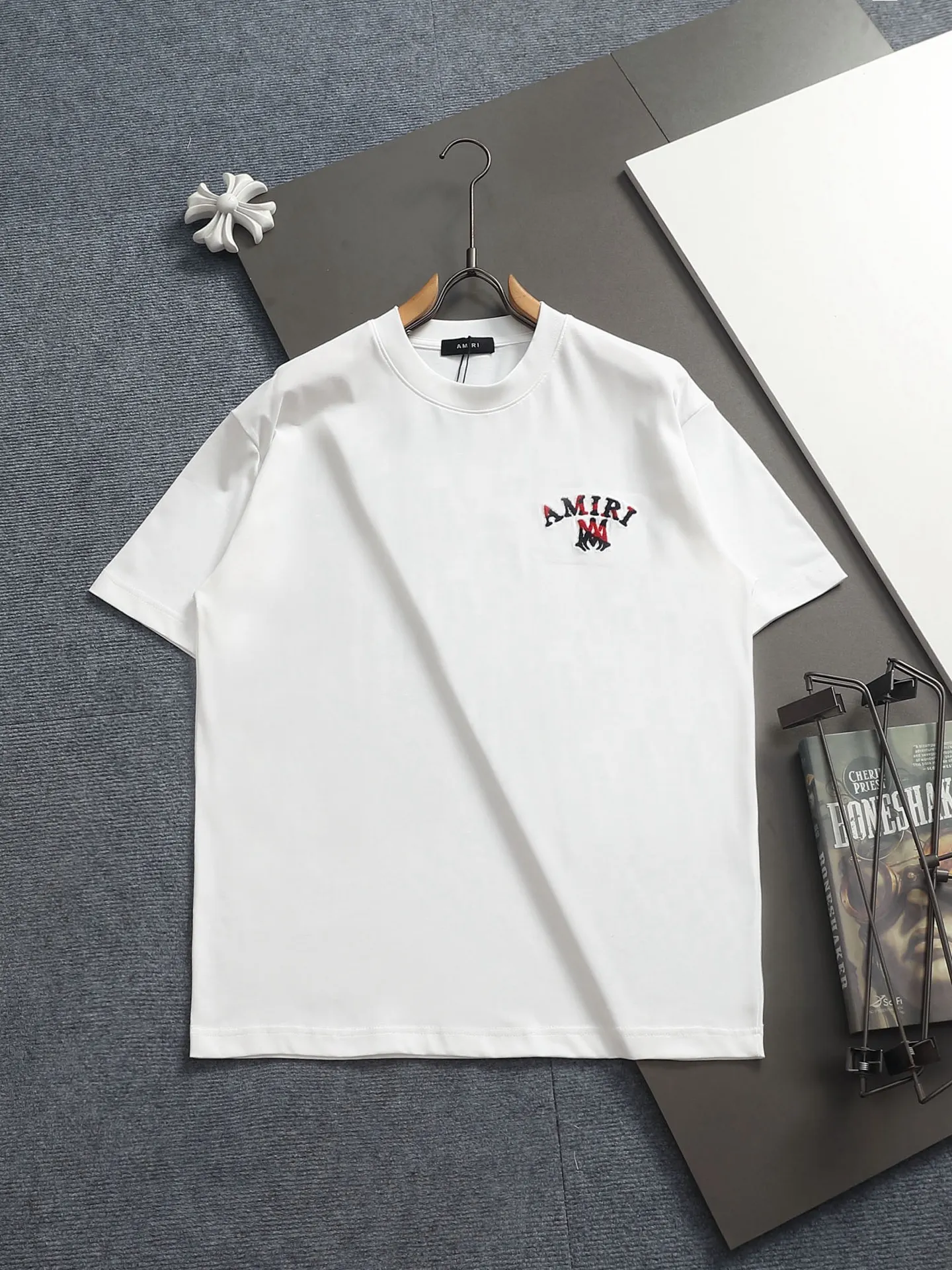 Logo-Flocked Cotton-Jersey T-Shirt D17514612