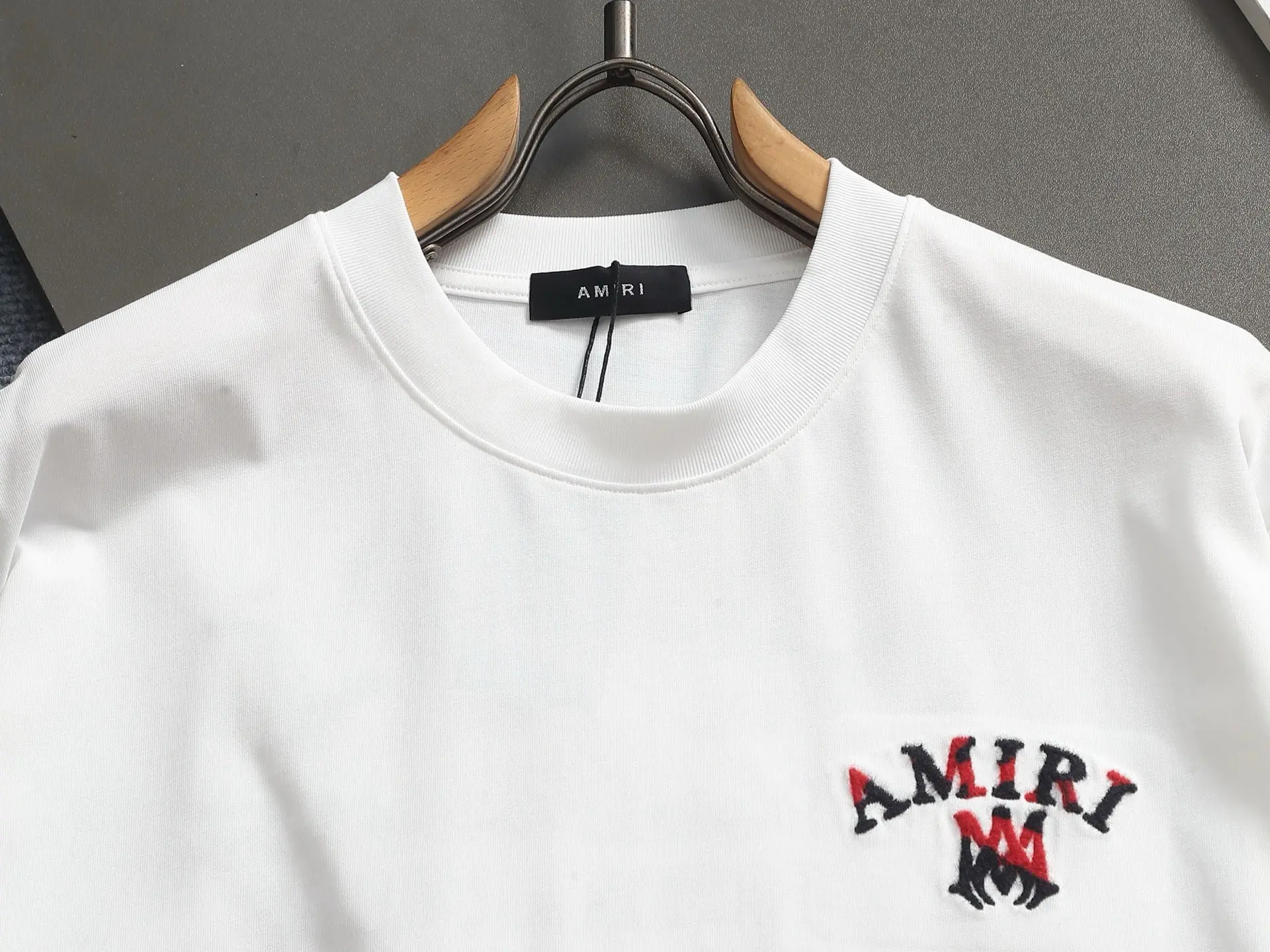 Logo-Flocked Cotton-Jersey T-Shirt D17514612 — view 3