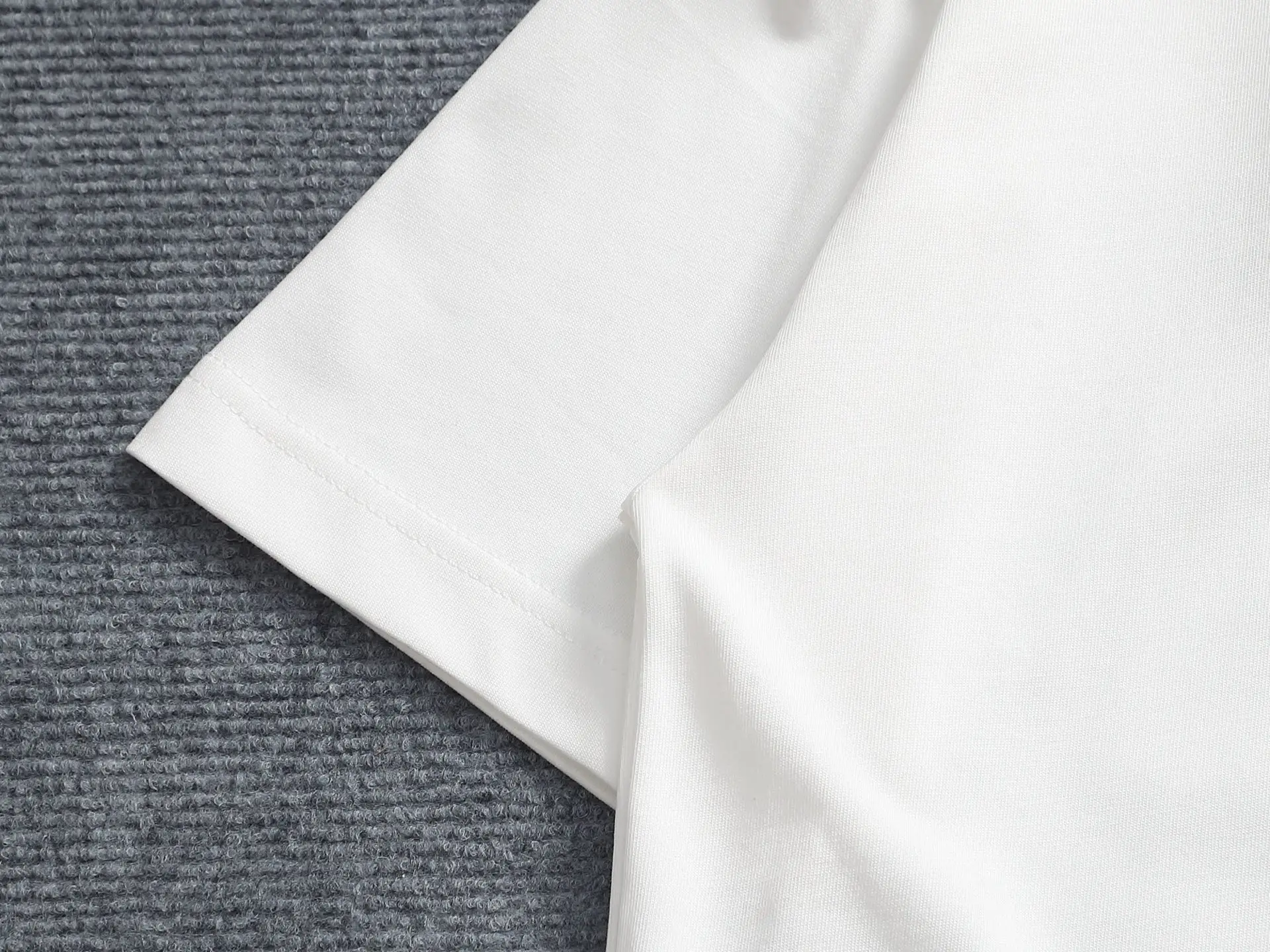 Logo-Flocked Cotton-Jersey T-Shirt D17514612 — view 4