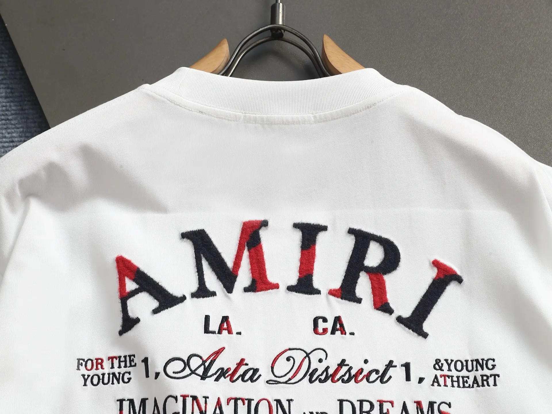 Logo-Flocked Cotton-Jersey T-Shirt D17514612 — view 11