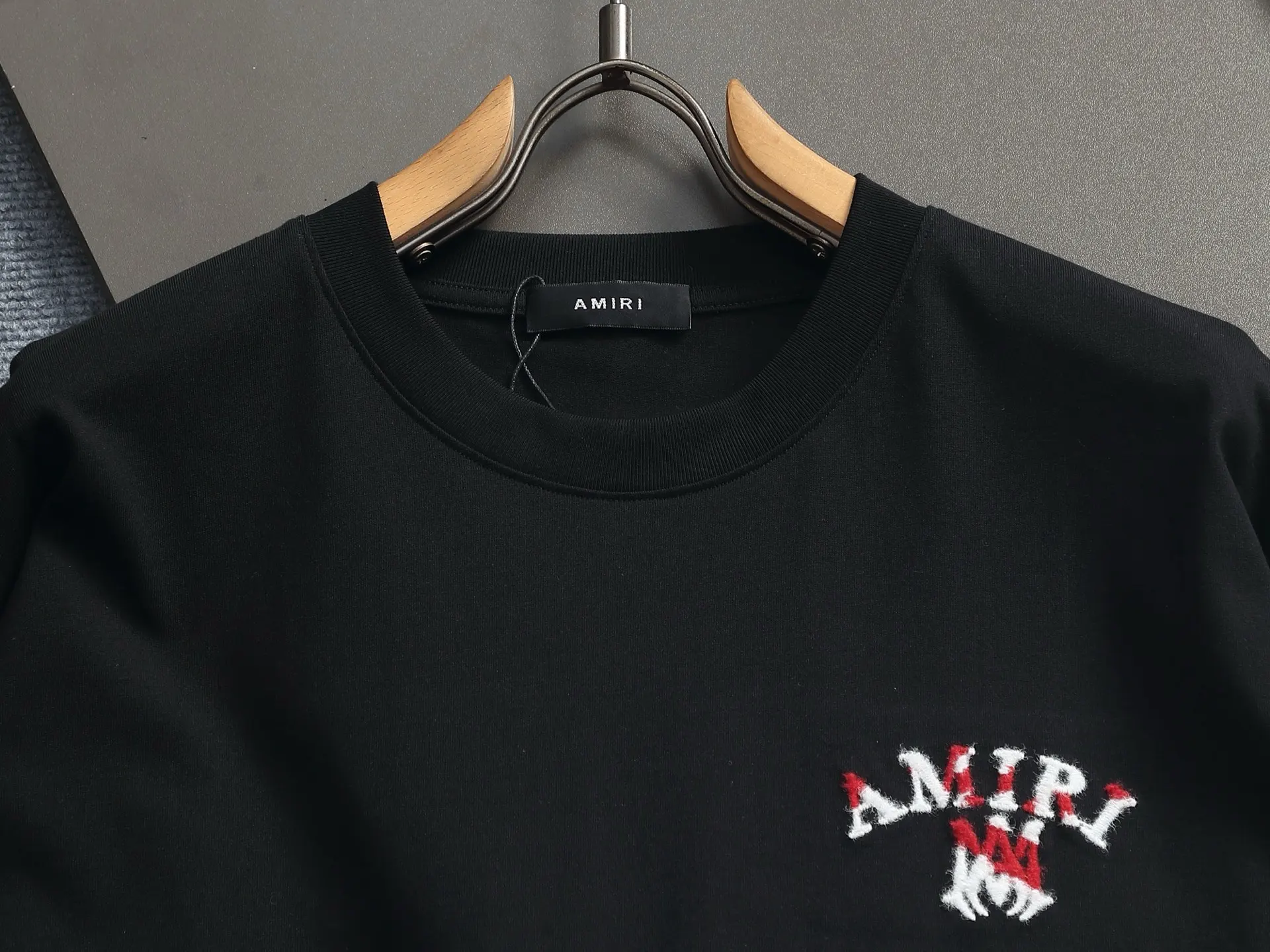 Logo-Flocked Cotton-Jersey T-Shirt D17514613 — view 3