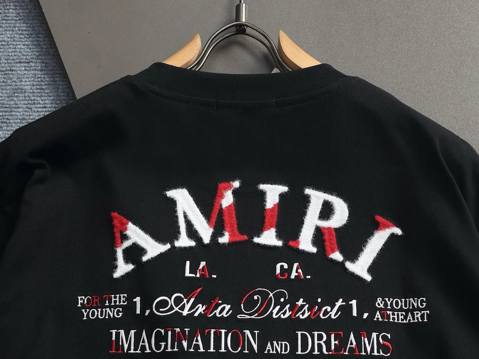 Logo-Flocked Cotton-Jersey T-Shirt D17514613 — view 11