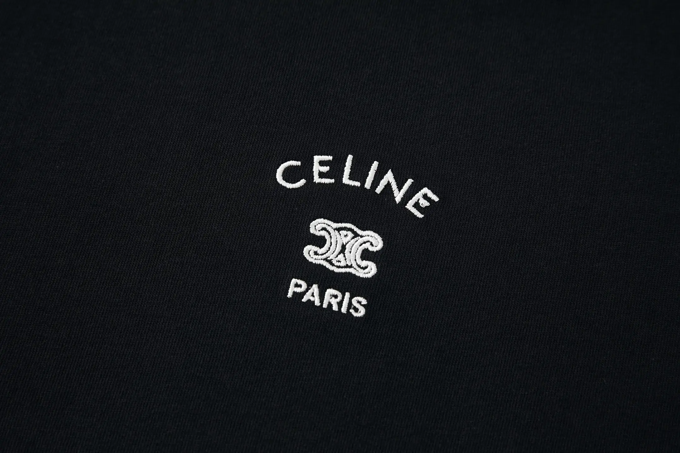 Triomphe Embroidered Long-Sleeve T-Shirt D17520529 — view 4