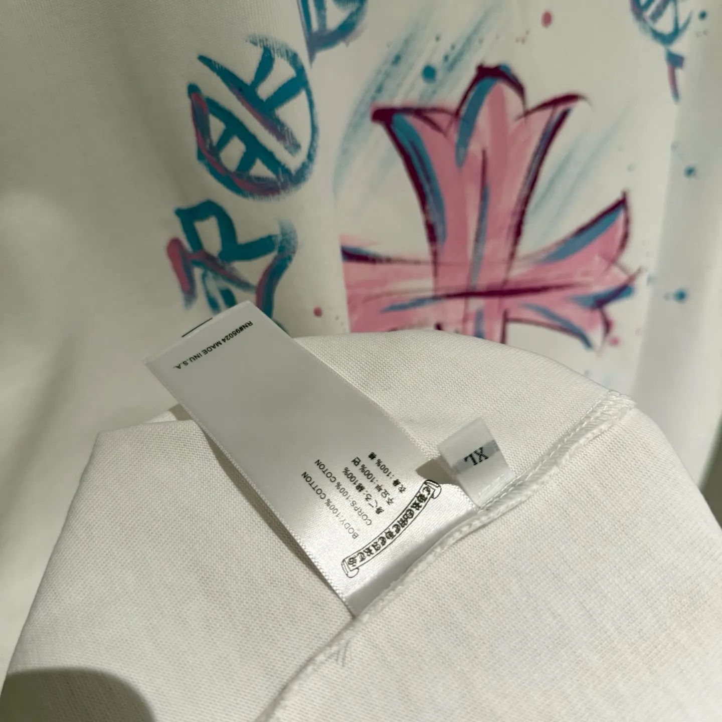 Hand-Painted Cross Logo Cotton T-Shirt D17519000 — view 8