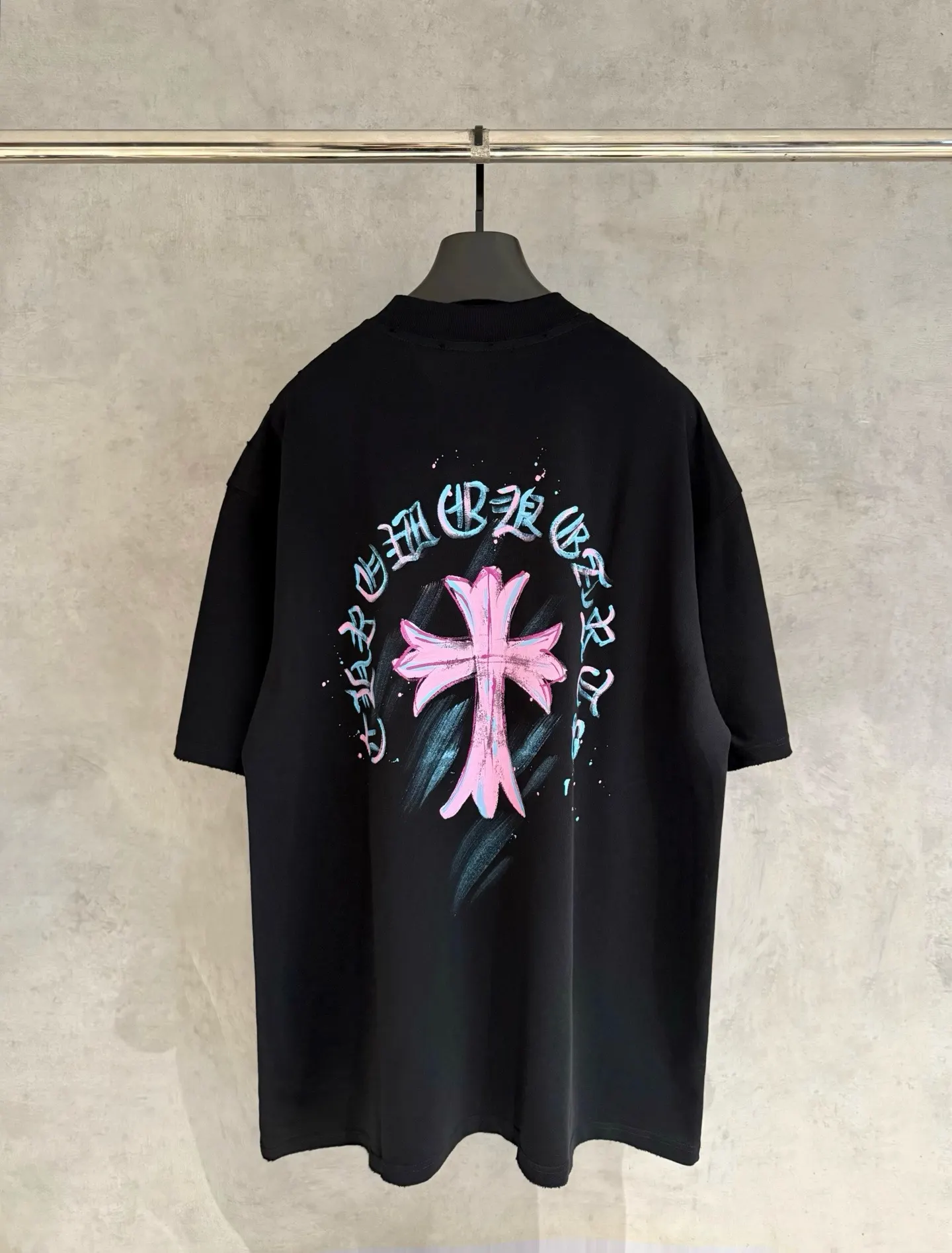Hand-Painted Cross Logo T-Shirt D17519001 — view 2