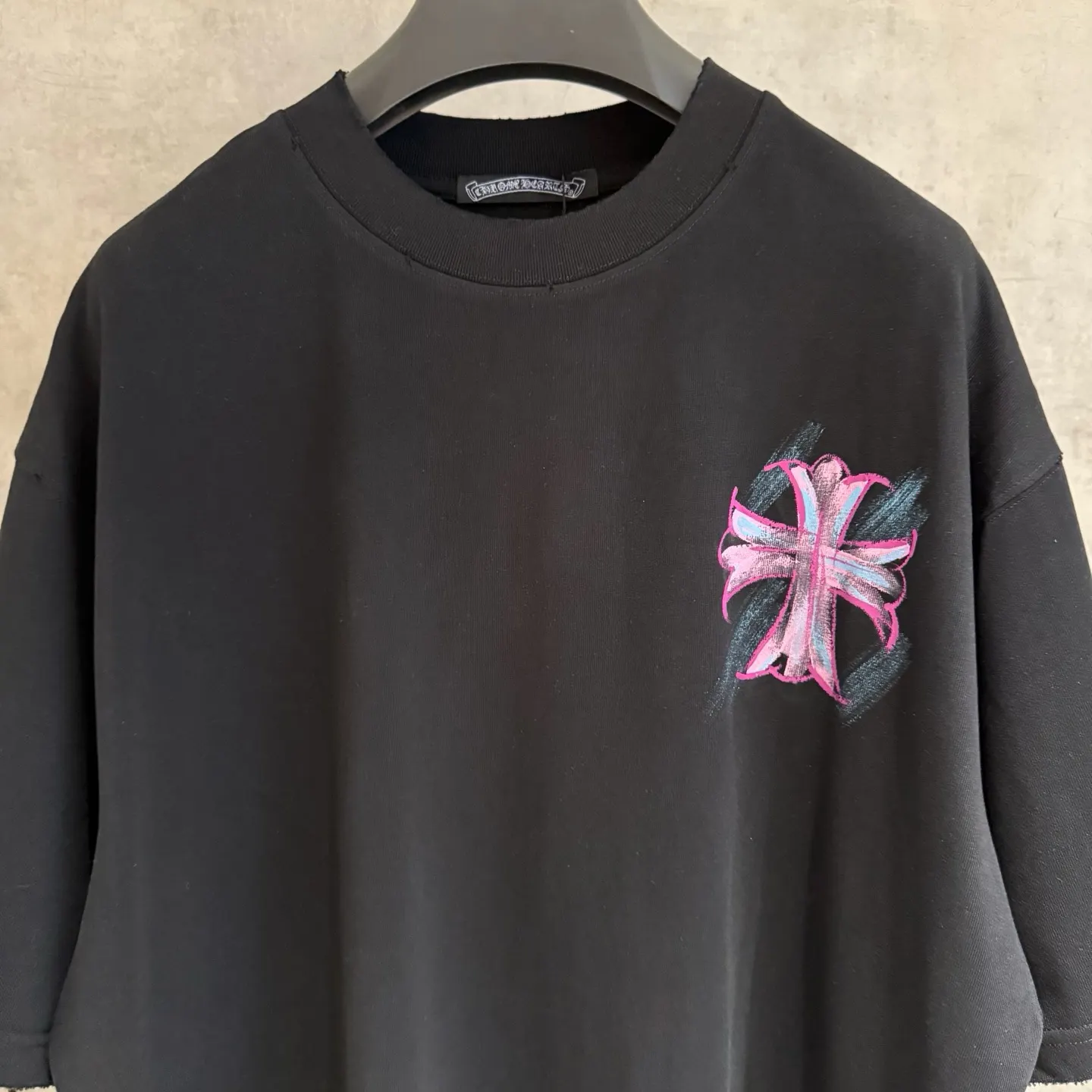 Hand-Painted Cross Logo T-Shirt D17519001 — view 3