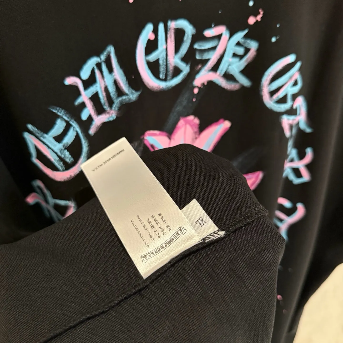 Hand-Painted Cross Logo T-Shirt D17519001 — view 8