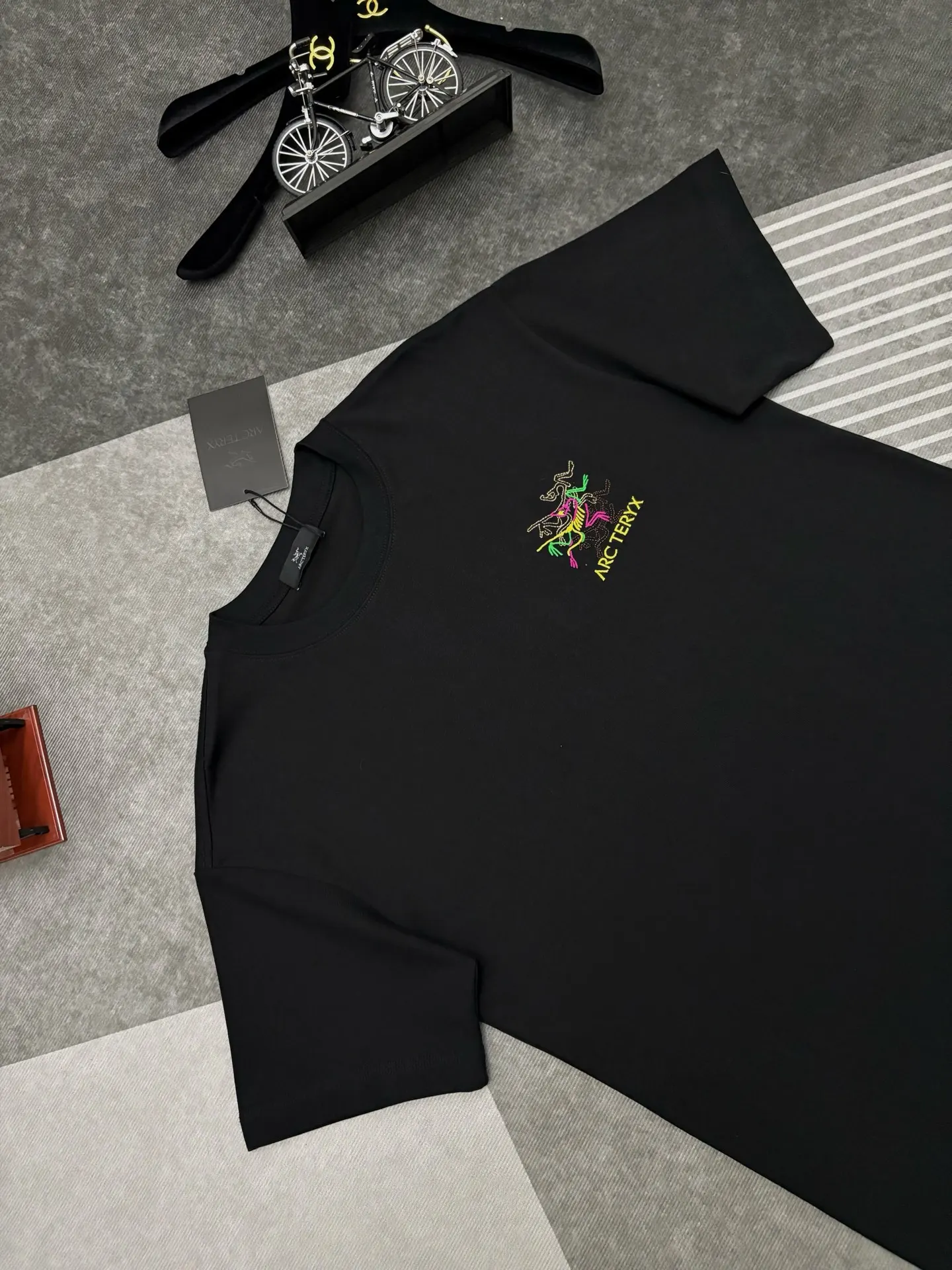 Embroidered Logo Cotton T-Shirt D17515281 — view 2