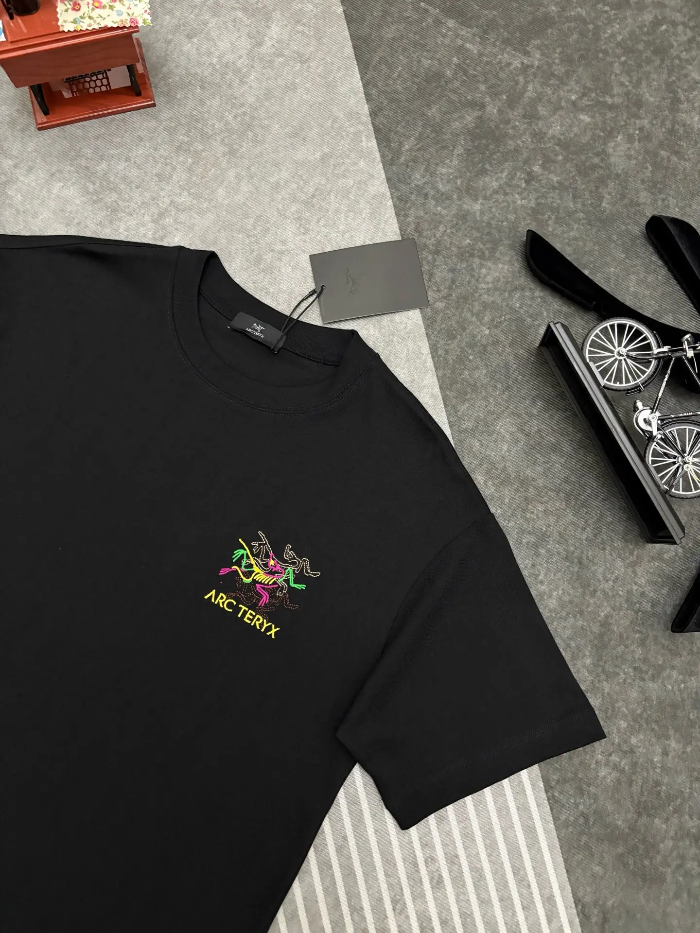Embroidered Logo Cotton T-Shirt D17515281 — view 3