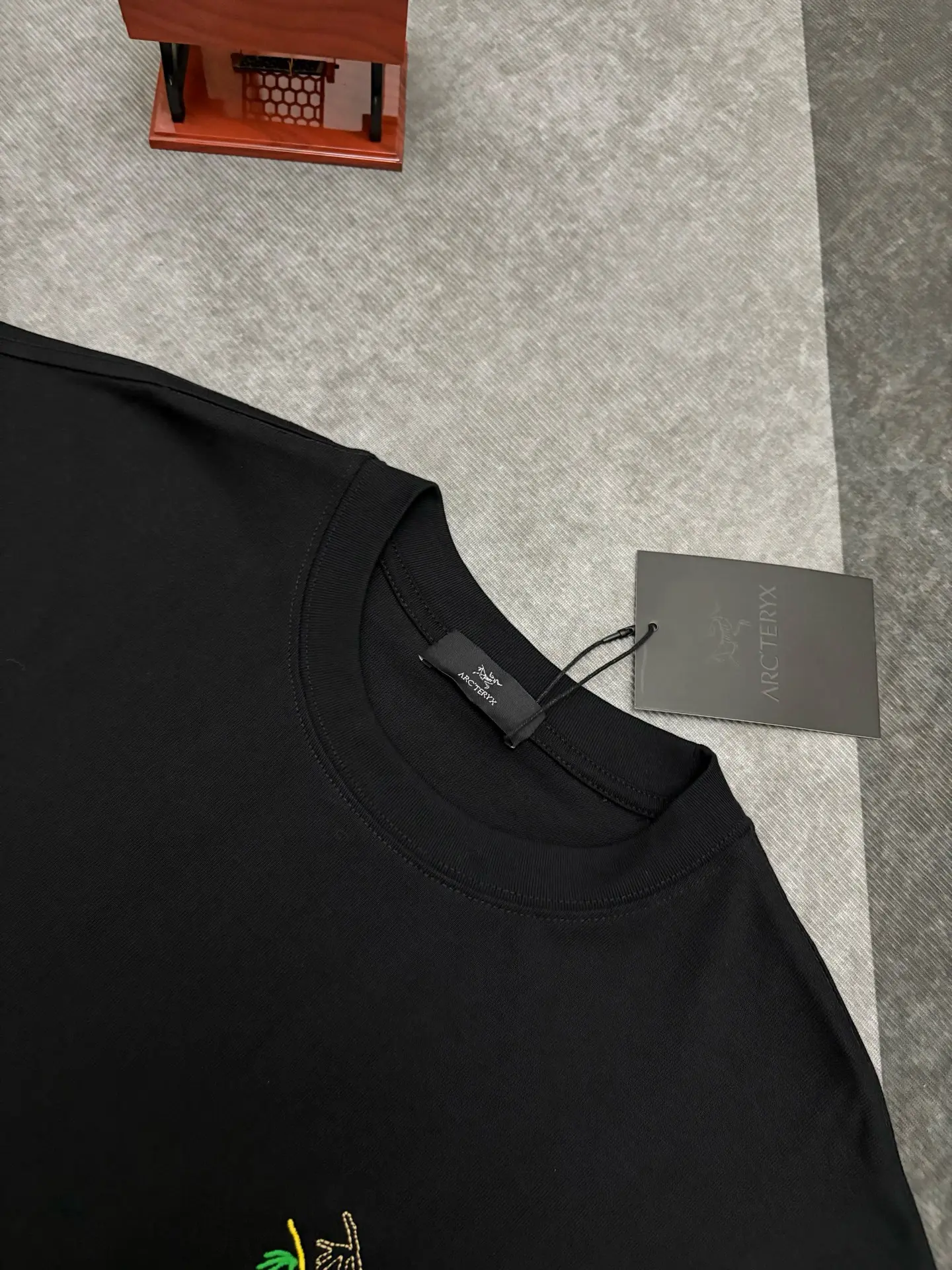 Embroidered Logo Cotton T-Shirt D17515281 — view 4