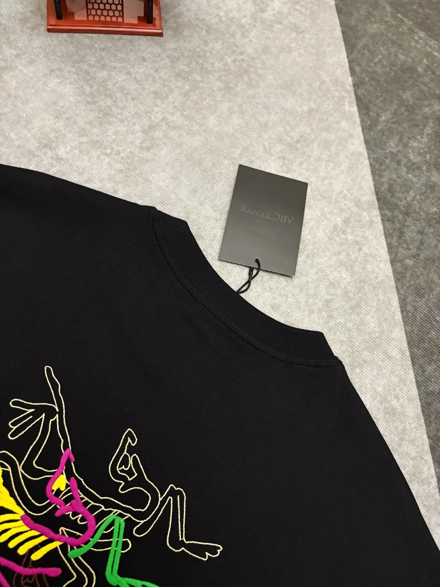 Embroidered Logo Cotton T-Shirt D17515281 — view 8