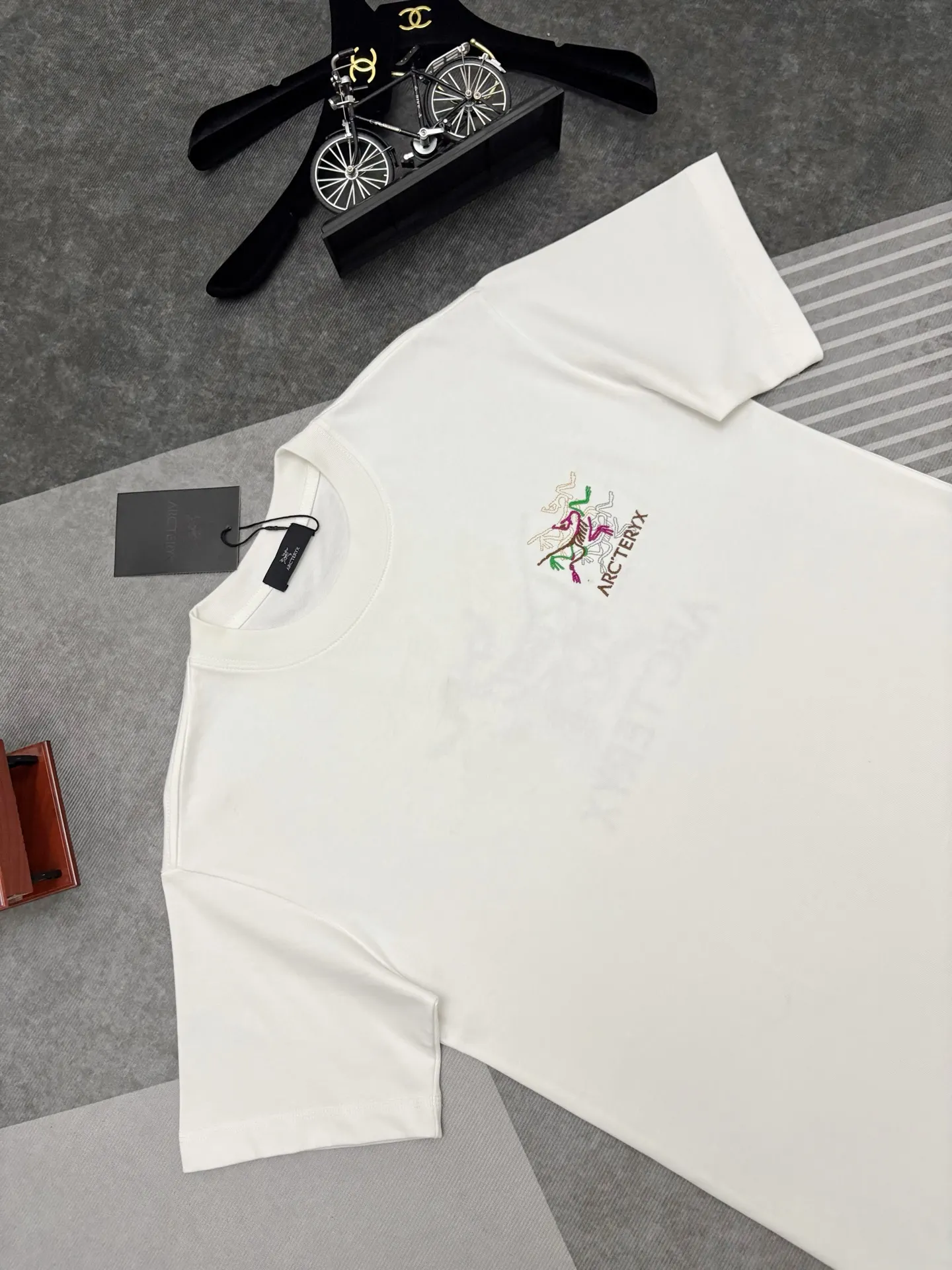 Embroidered Logo Cotton T-Shirt D17515282 — view 2