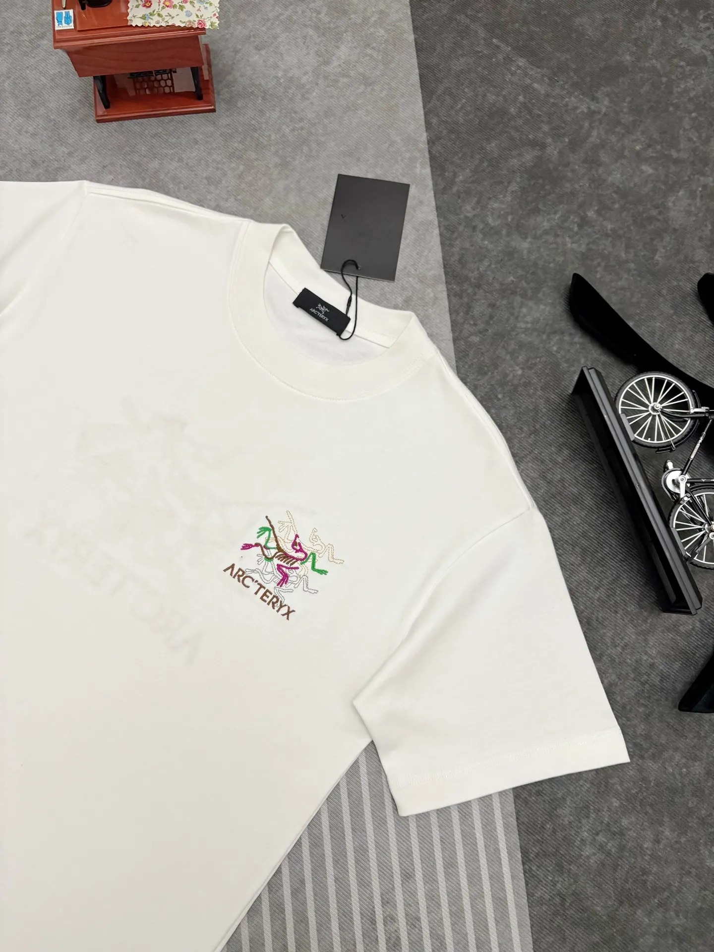 Embroidered Logo Cotton T-Shirt D17515282 — view 3