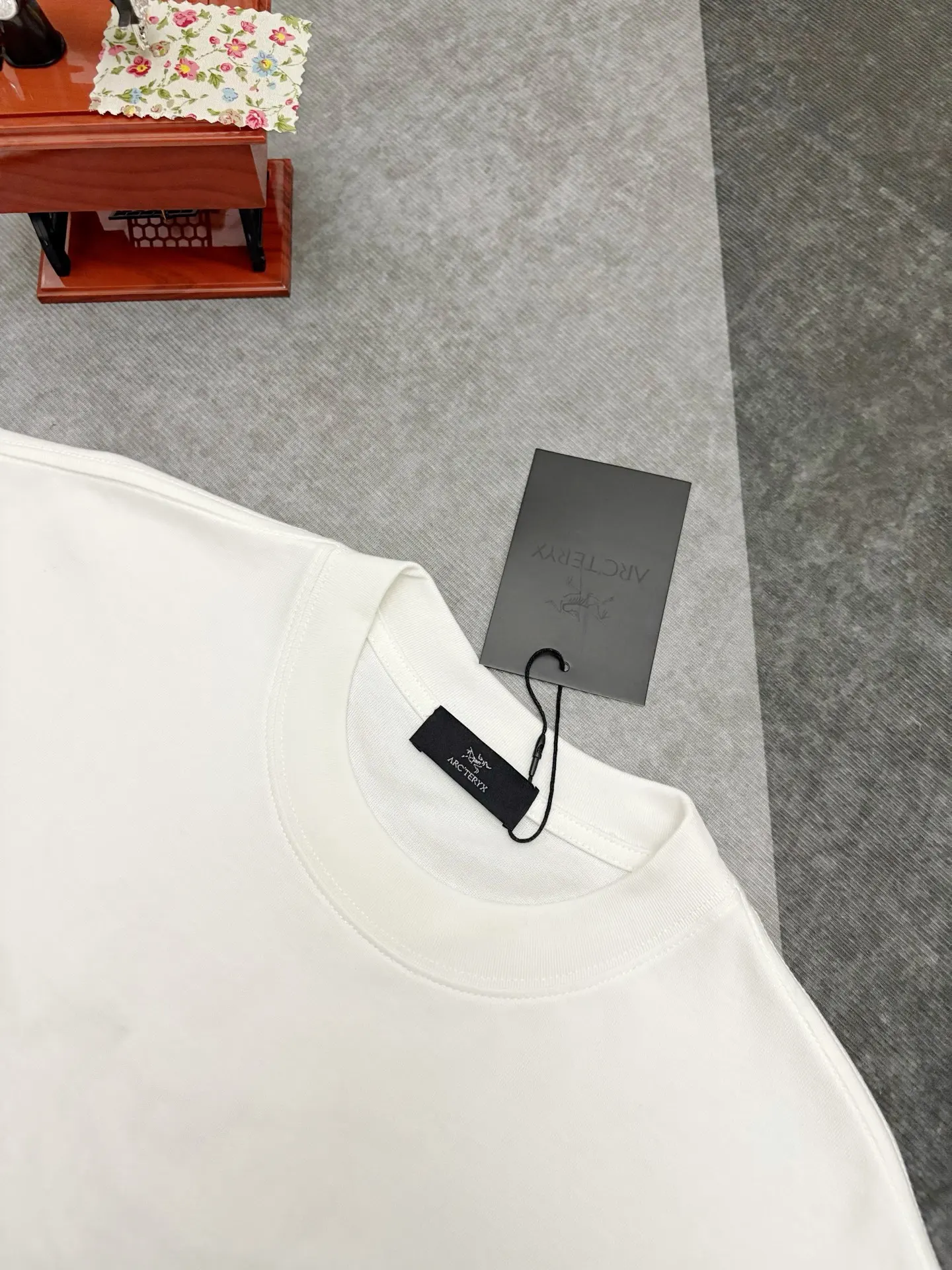 Embroidered Logo Cotton T-Shirt D17515282 — view 4