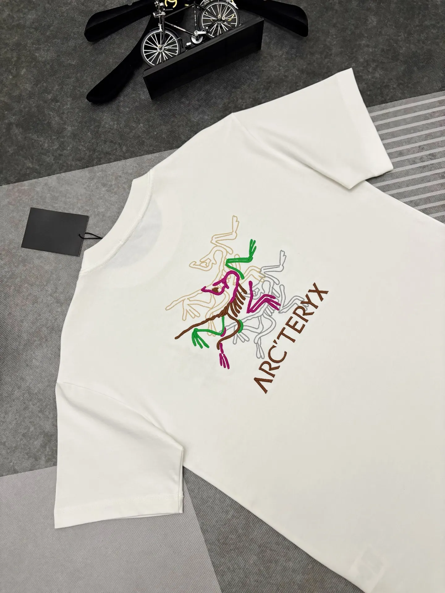 Embroidered Logo Cotton T-Shirt D17515282 — view 7