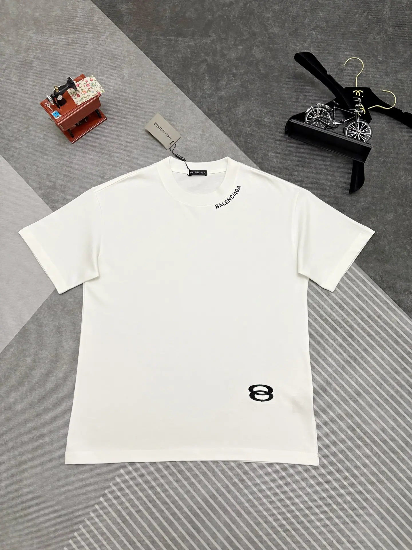 Embroidered Logo Cotton Jersey T-Shirt D17515297