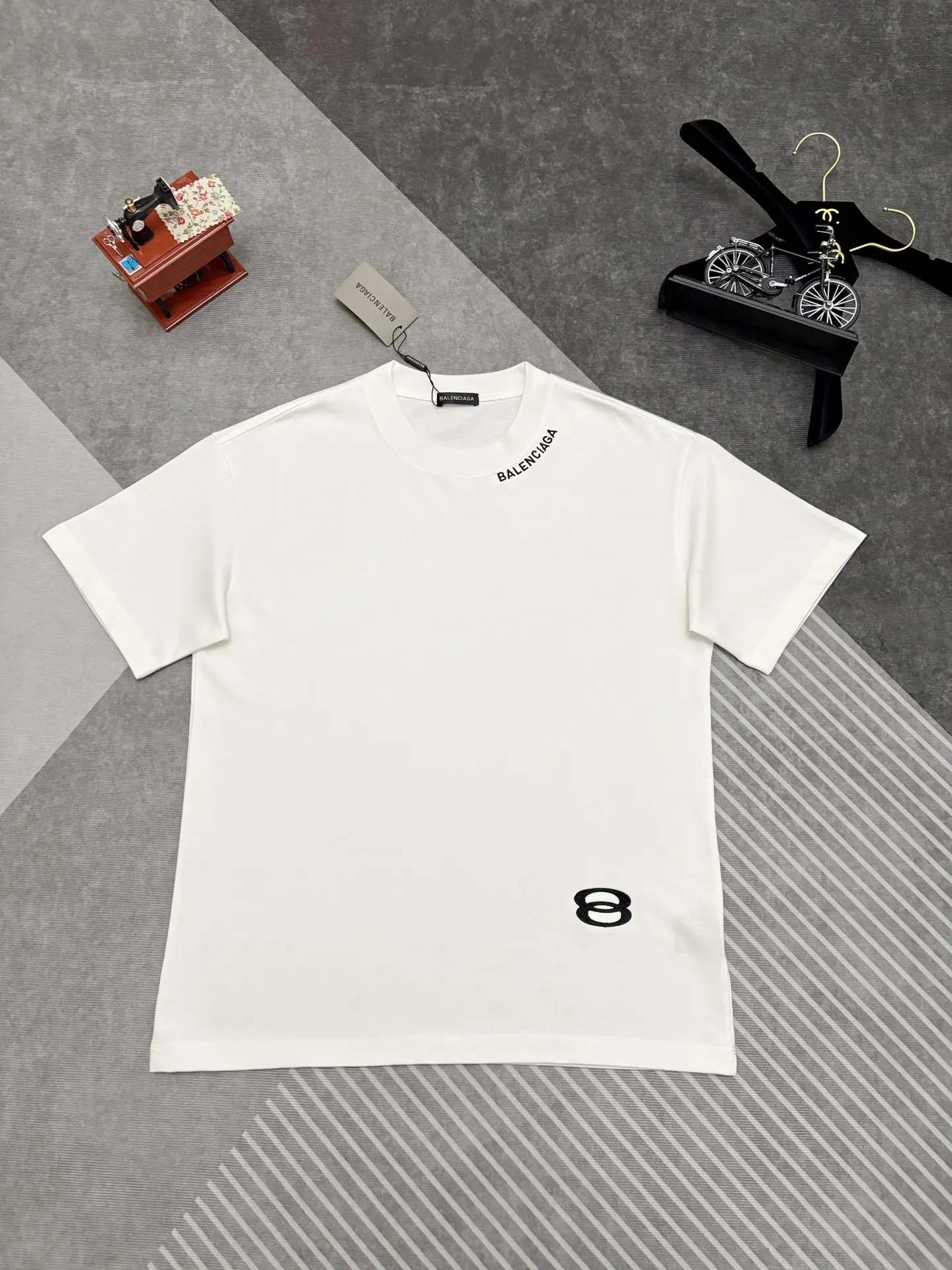 Embroidered Logo Cotton Jersey T-Shirt D17515297