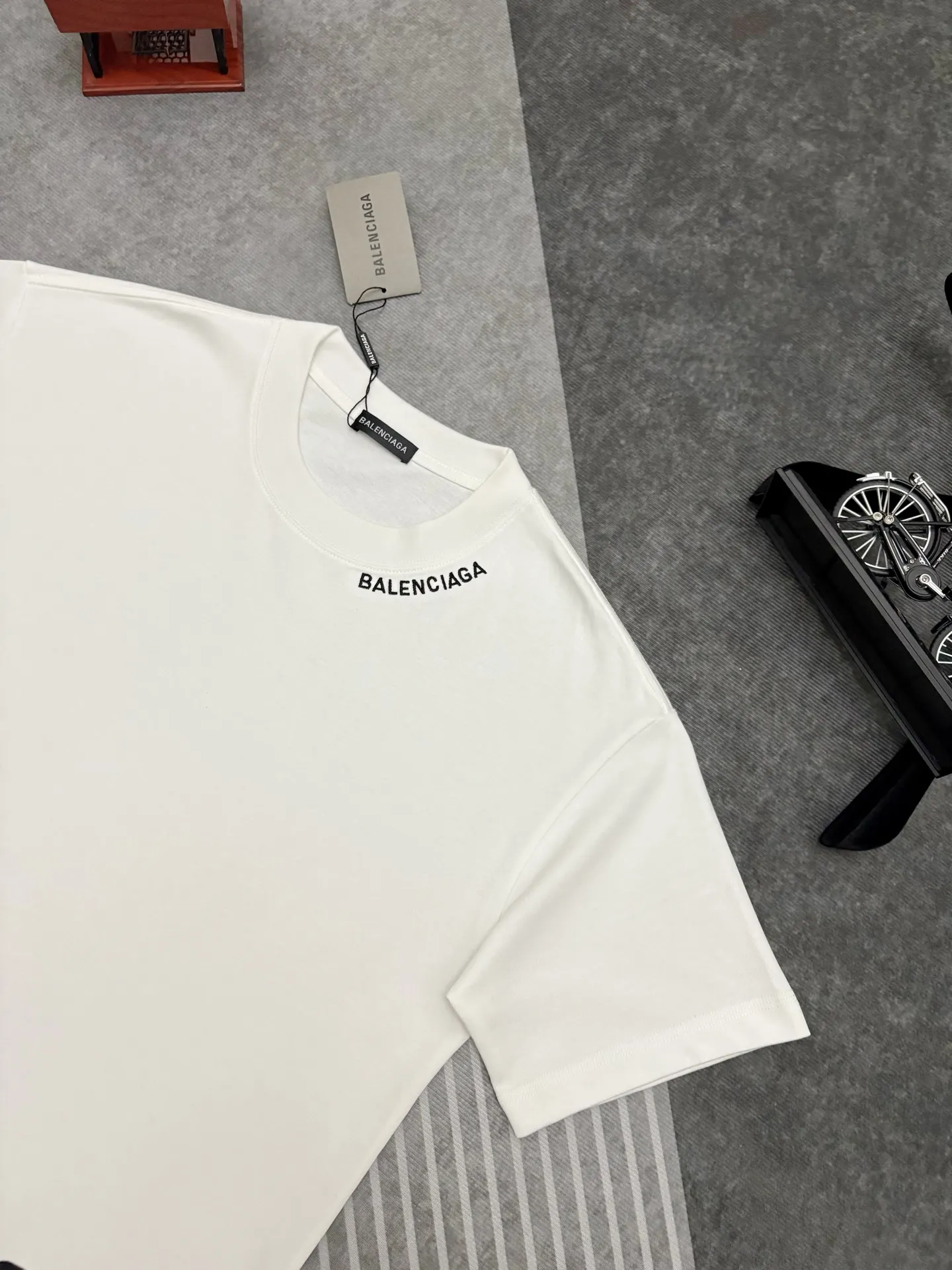Embroidered Logo Cotton Jersey T-Shirt D17515297 — view 3